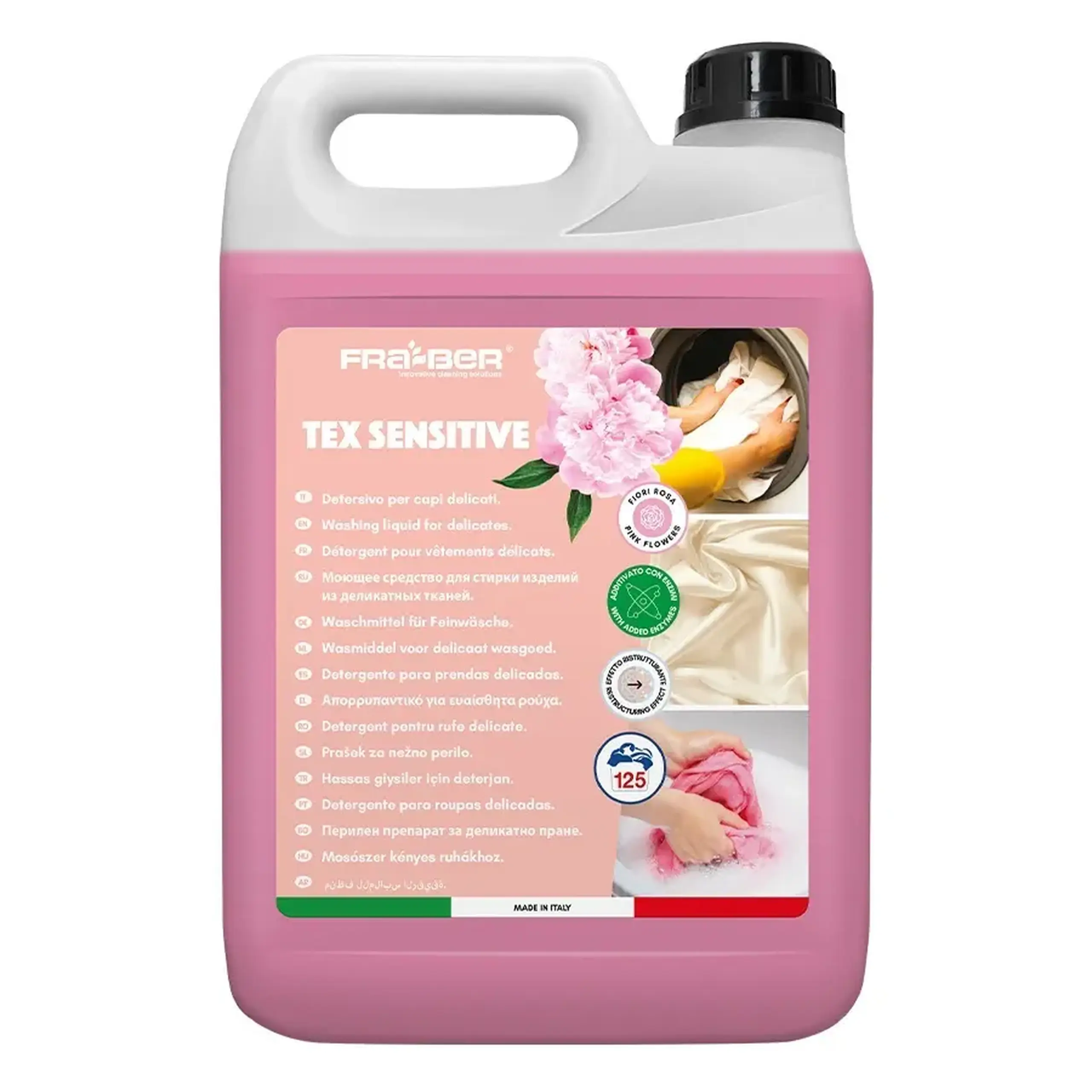 Detergent lichid pentru articole delicate, TEX SENSITIVE, 5 L, Fra-Ber (Italia)