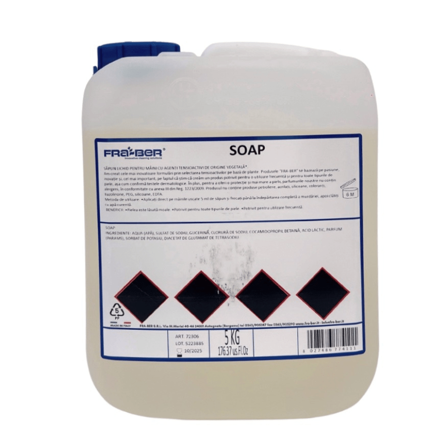 SOAP - SAPONE LIQUIDO, 5 KG
