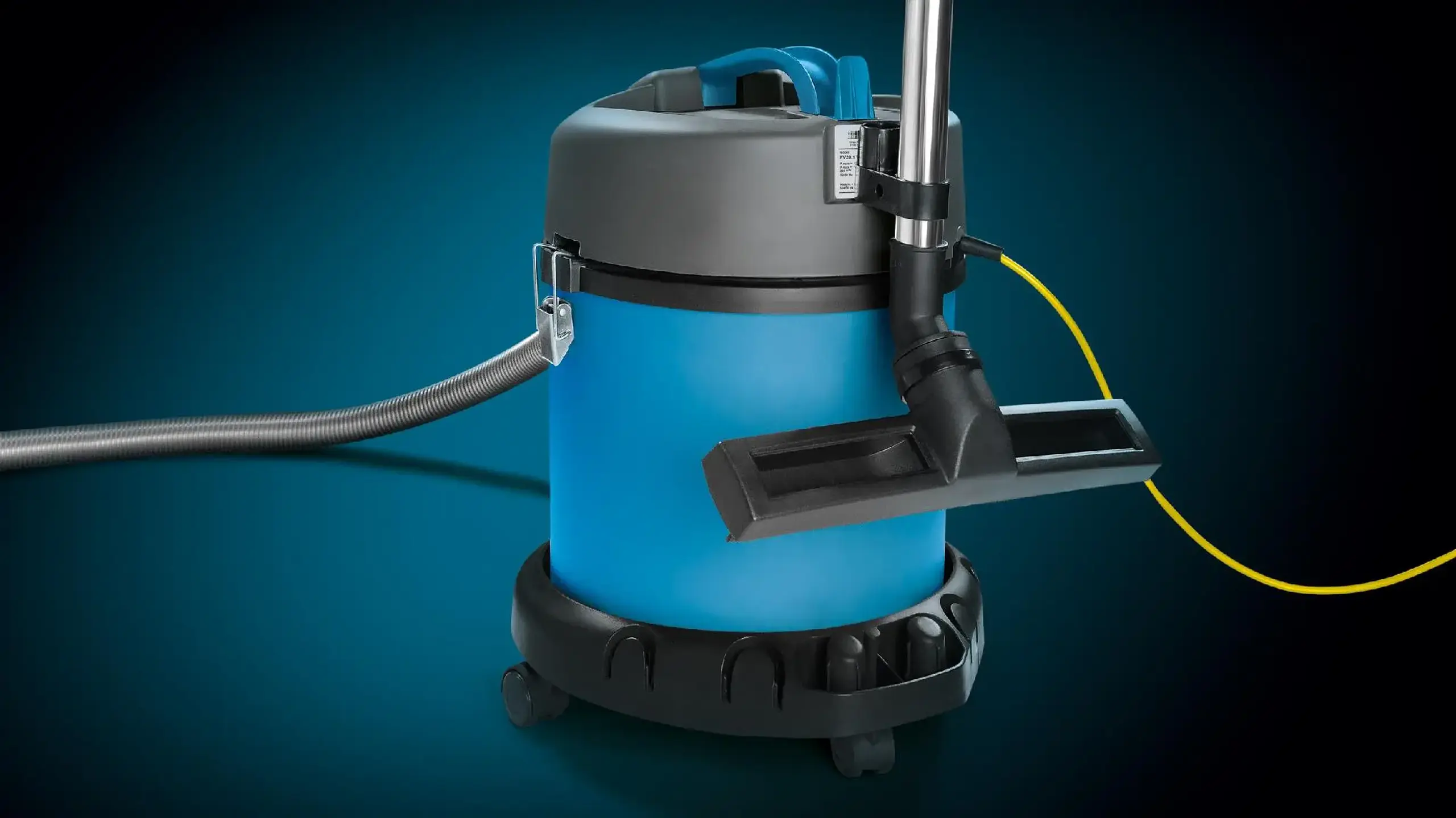 Aspirator profesional pentru curățarea prafului și lichidelor FIMAP FV 20.1 WD