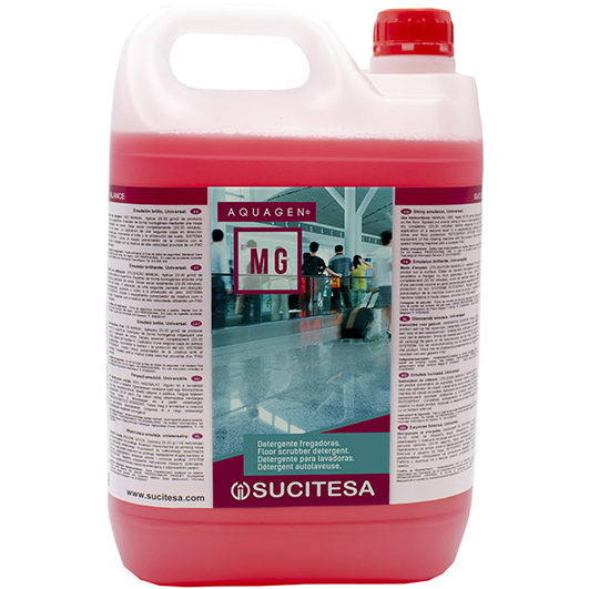 Detergent pentru mașini de spălat pardoseli Aquagen MG, 5 L, Sucitesa (Spania)