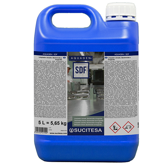 Soluție dezinfectantă pe bază de clor Aquagen SDF, 5L, Sucitesa (Spania)