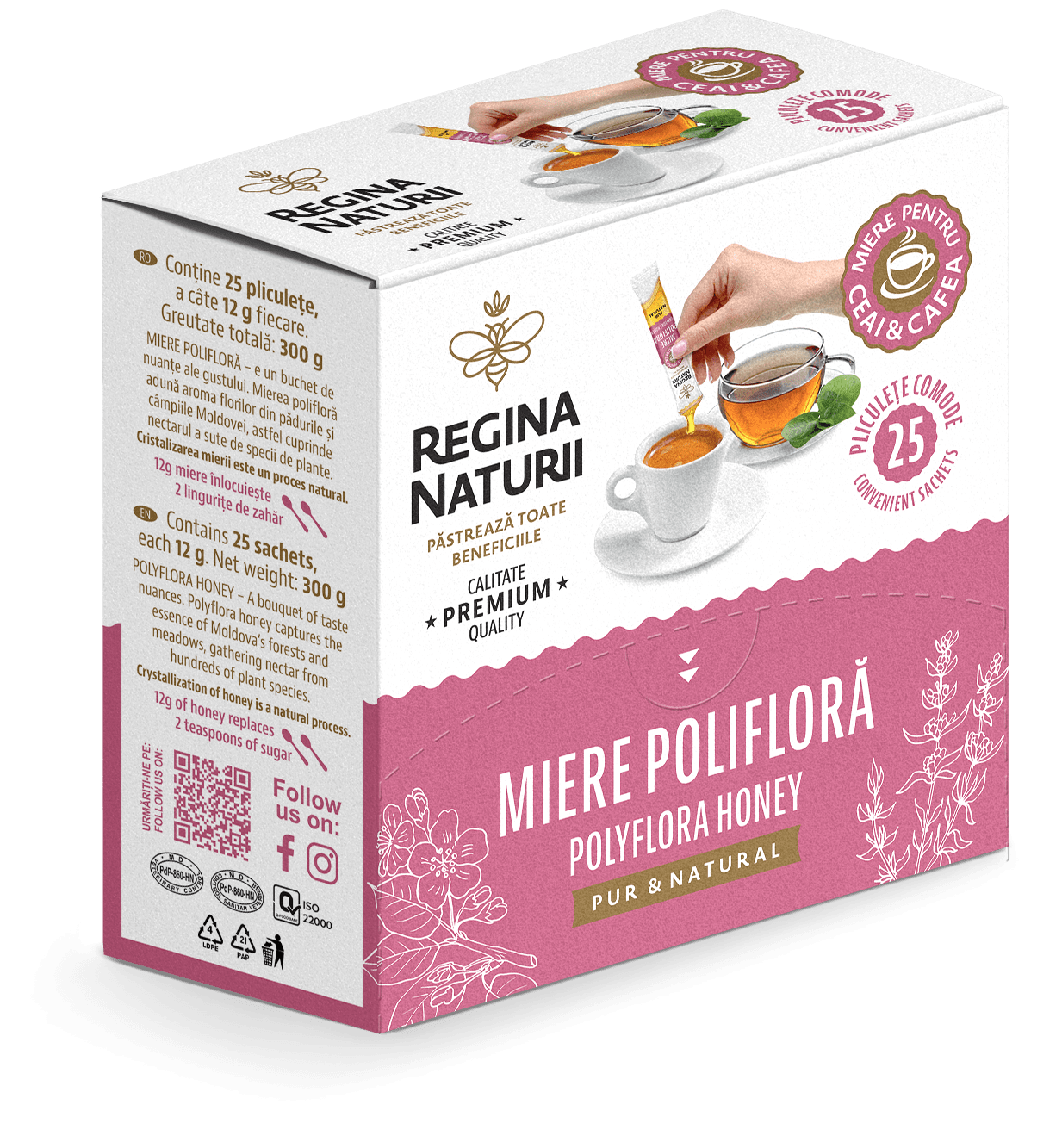 Miere Polifloră La Plic 12g х 25buc