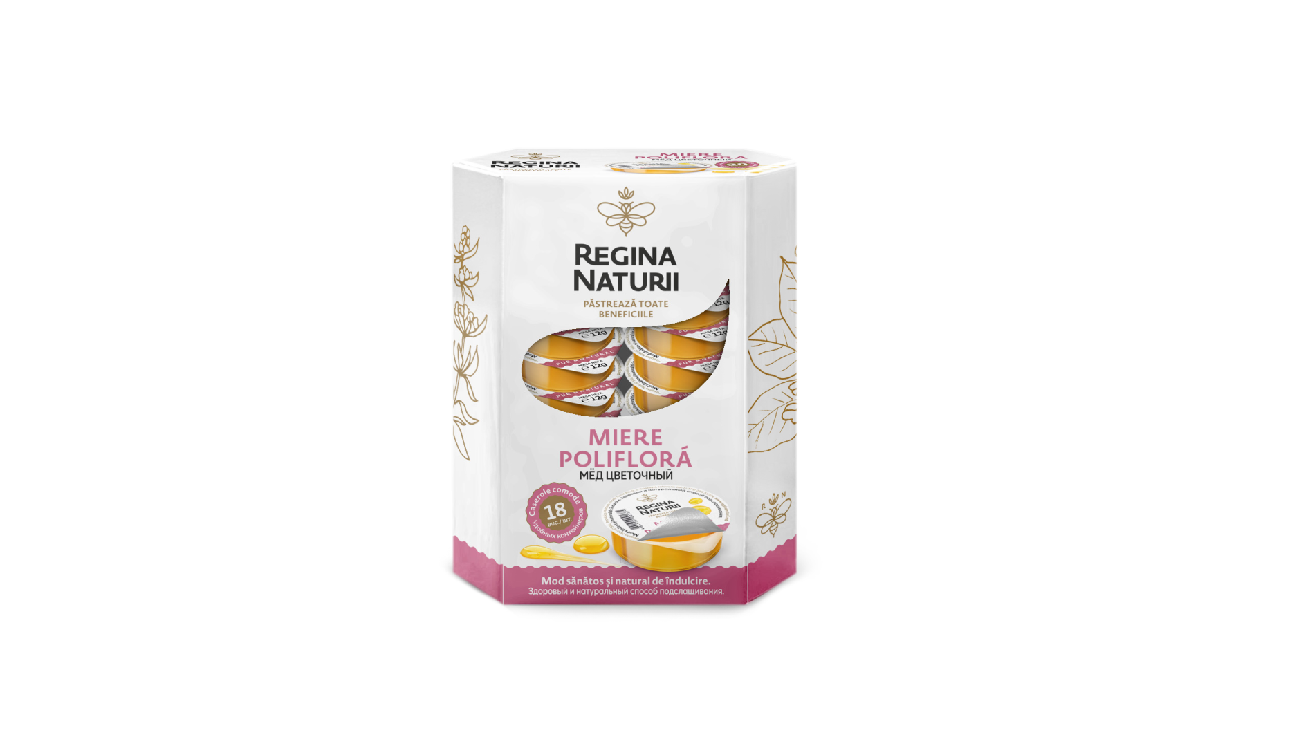 Miere Polifloră La Plic 20g х 18buc