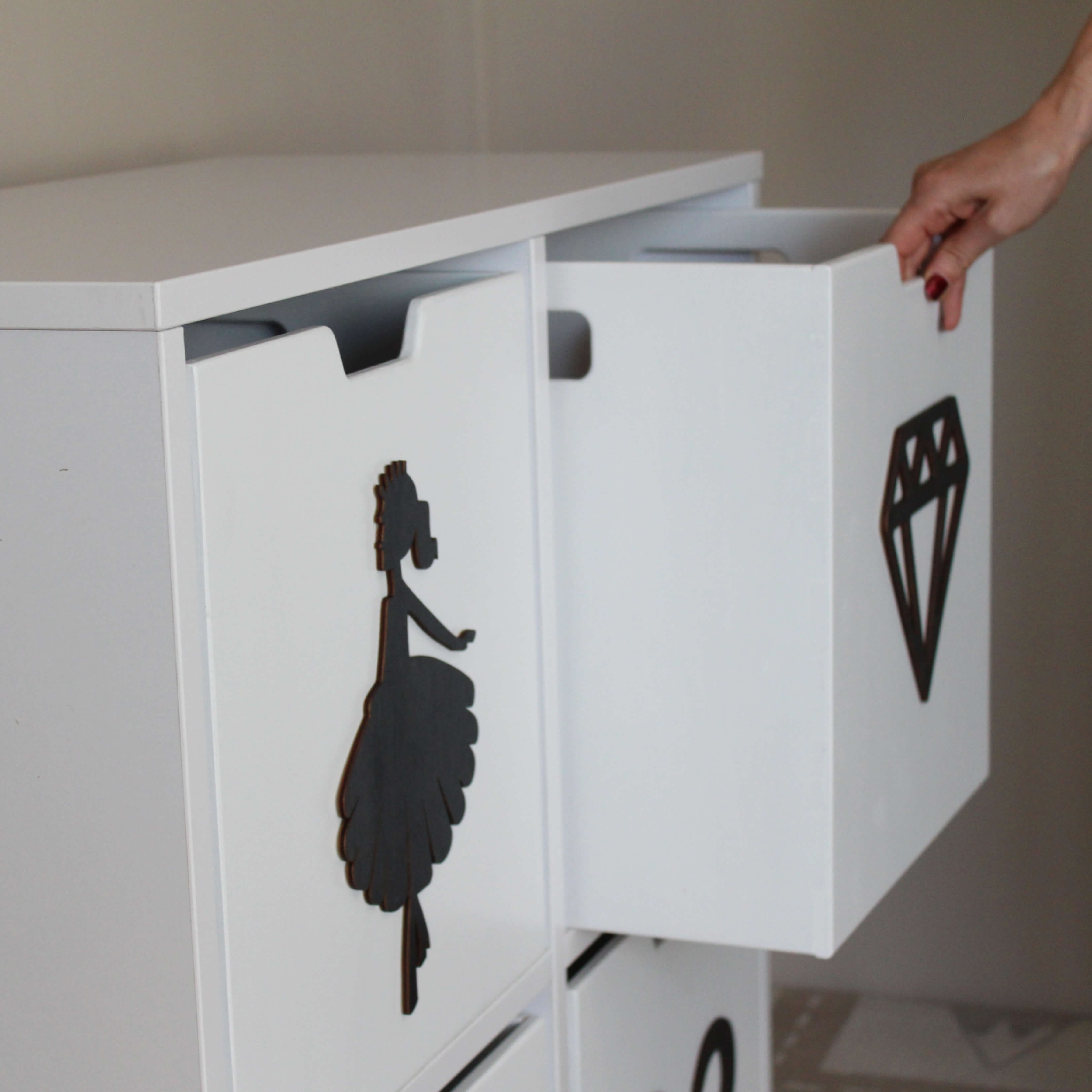 Organizator jucării (alb)