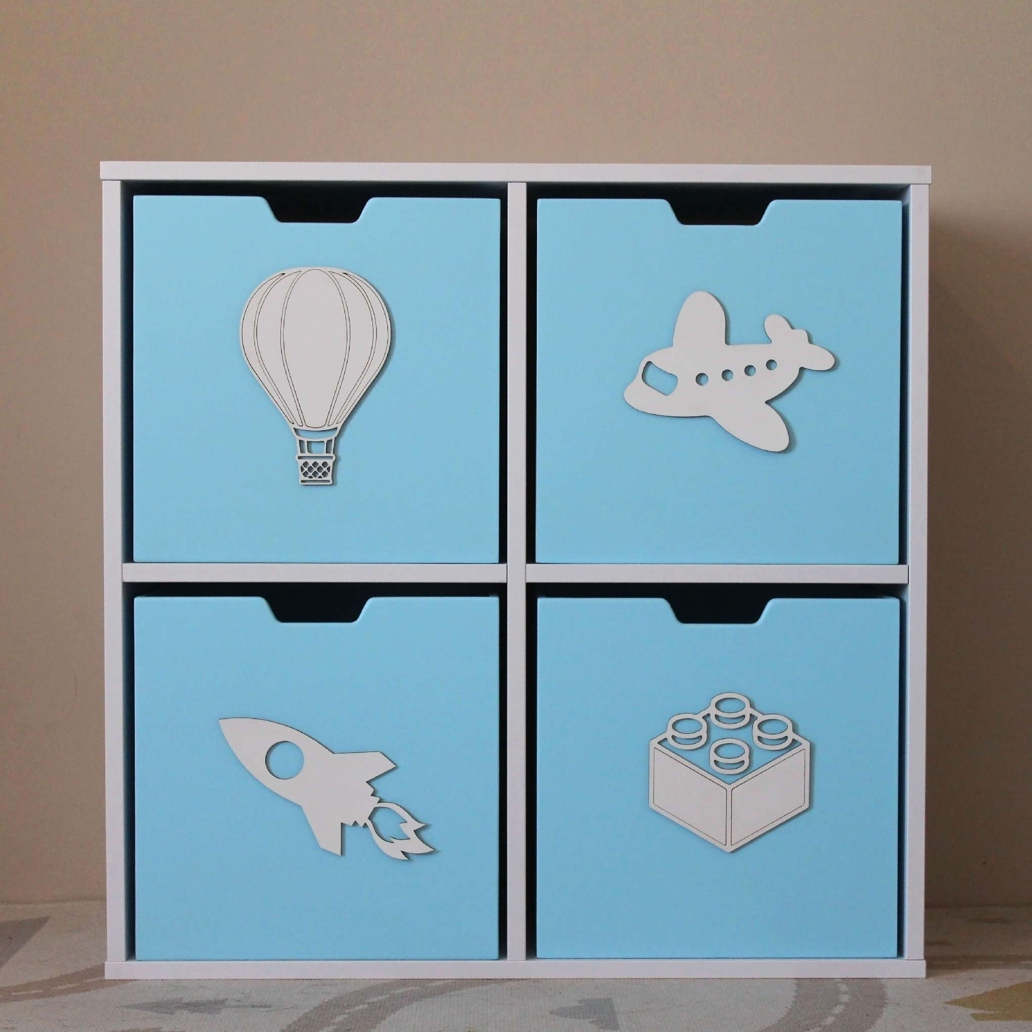 Organizator jucării (albastru)