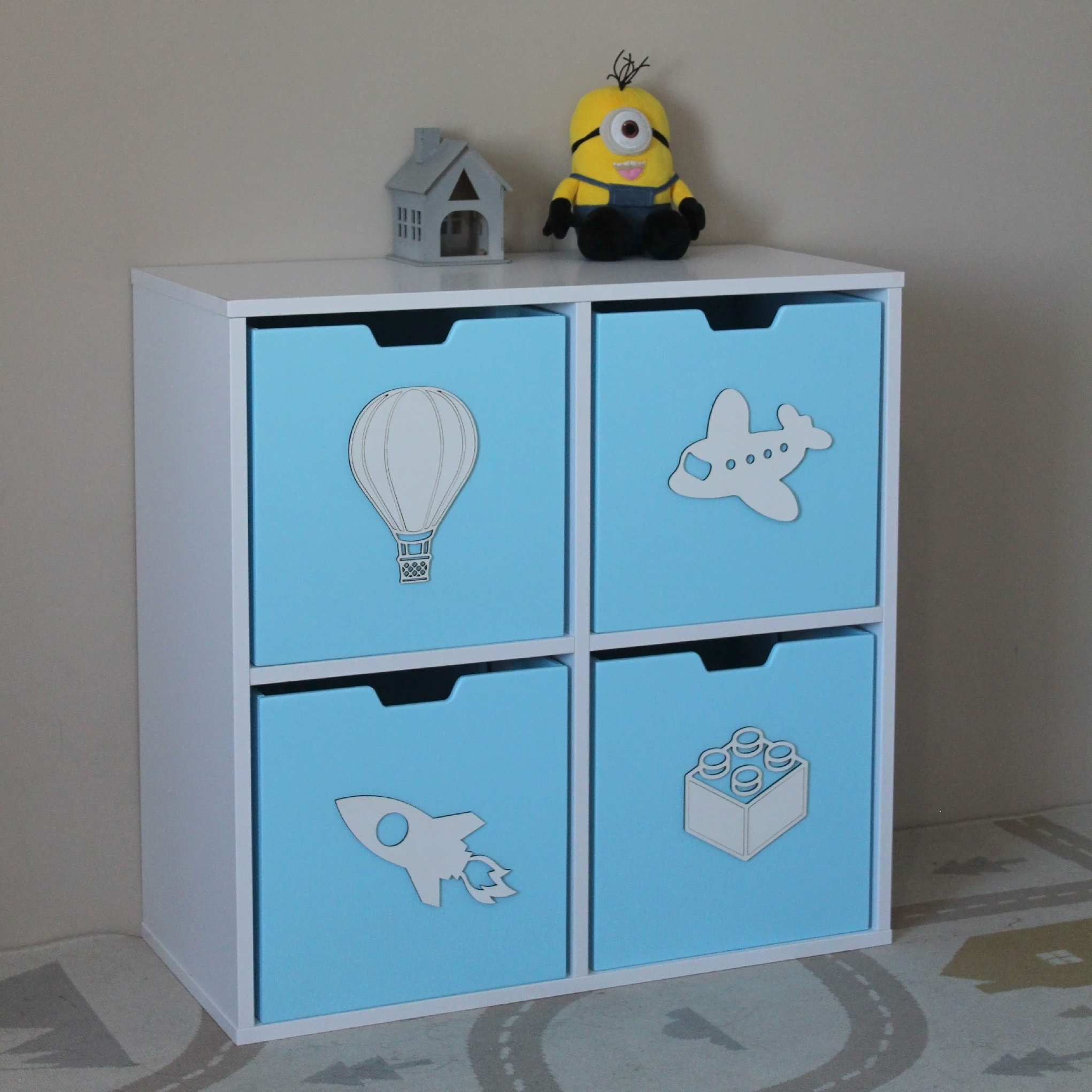 Organizator jucării (albastru)