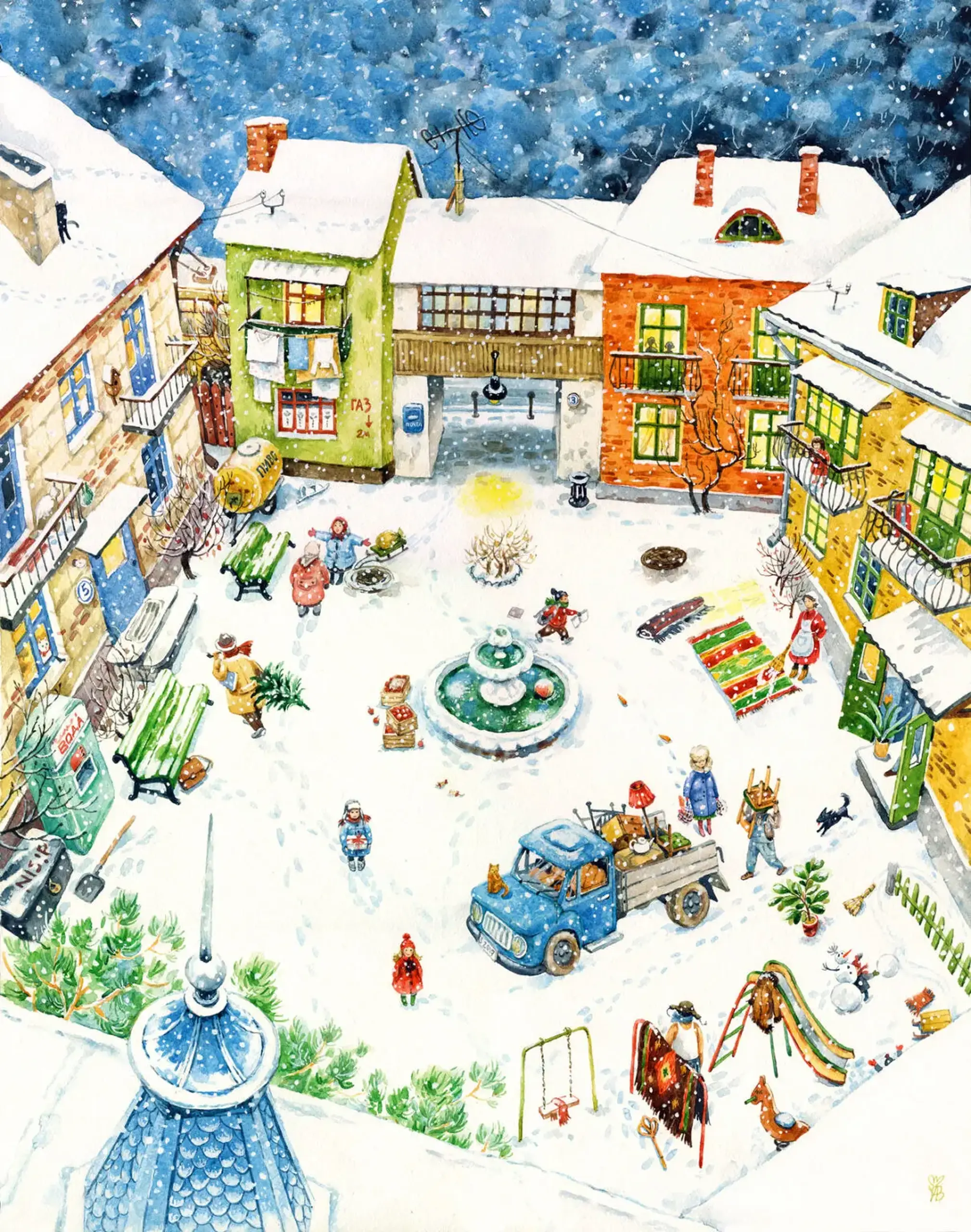 Chisinau 90′ (A2) ART PRINT