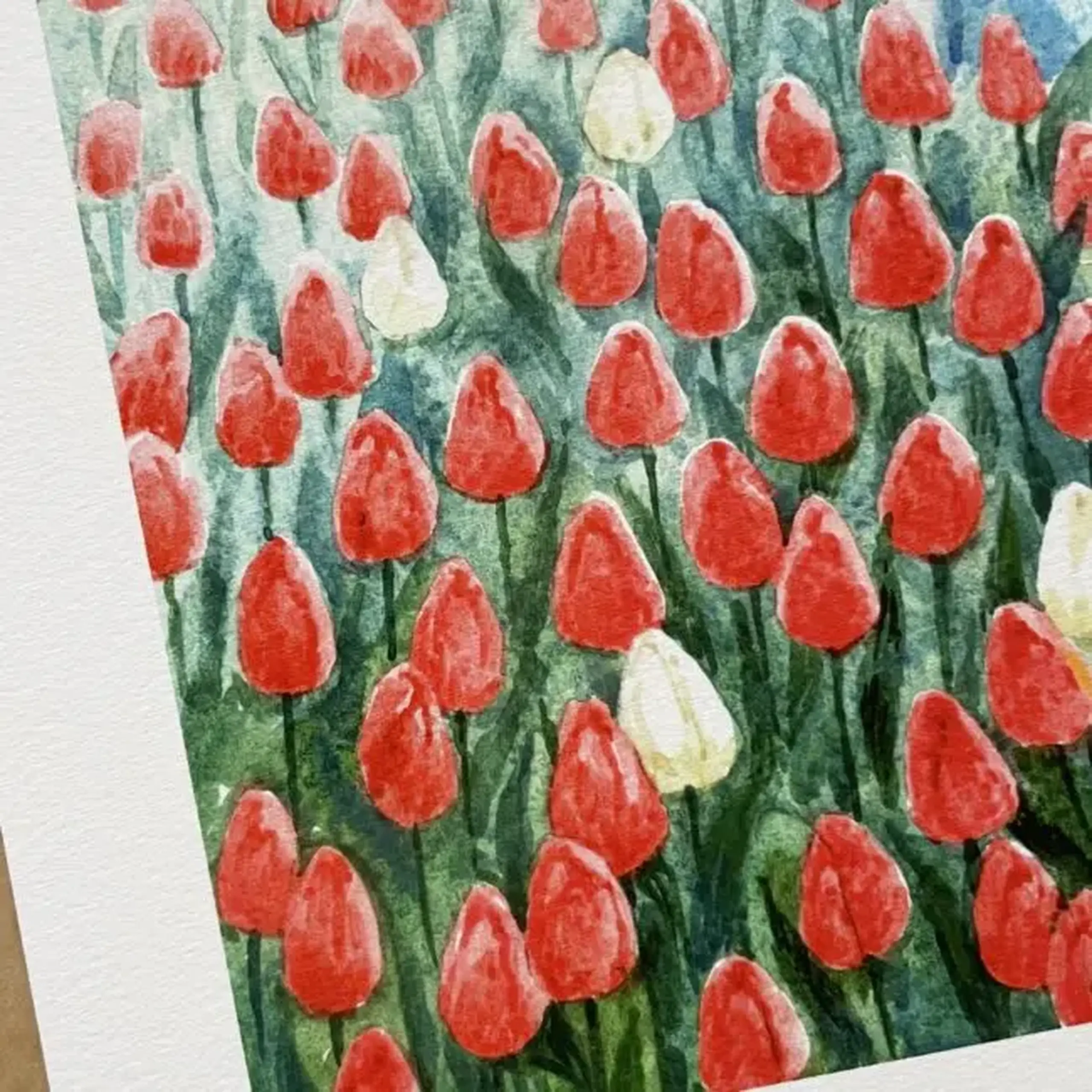 “Fantană cu Lalele” ART PRINT A3