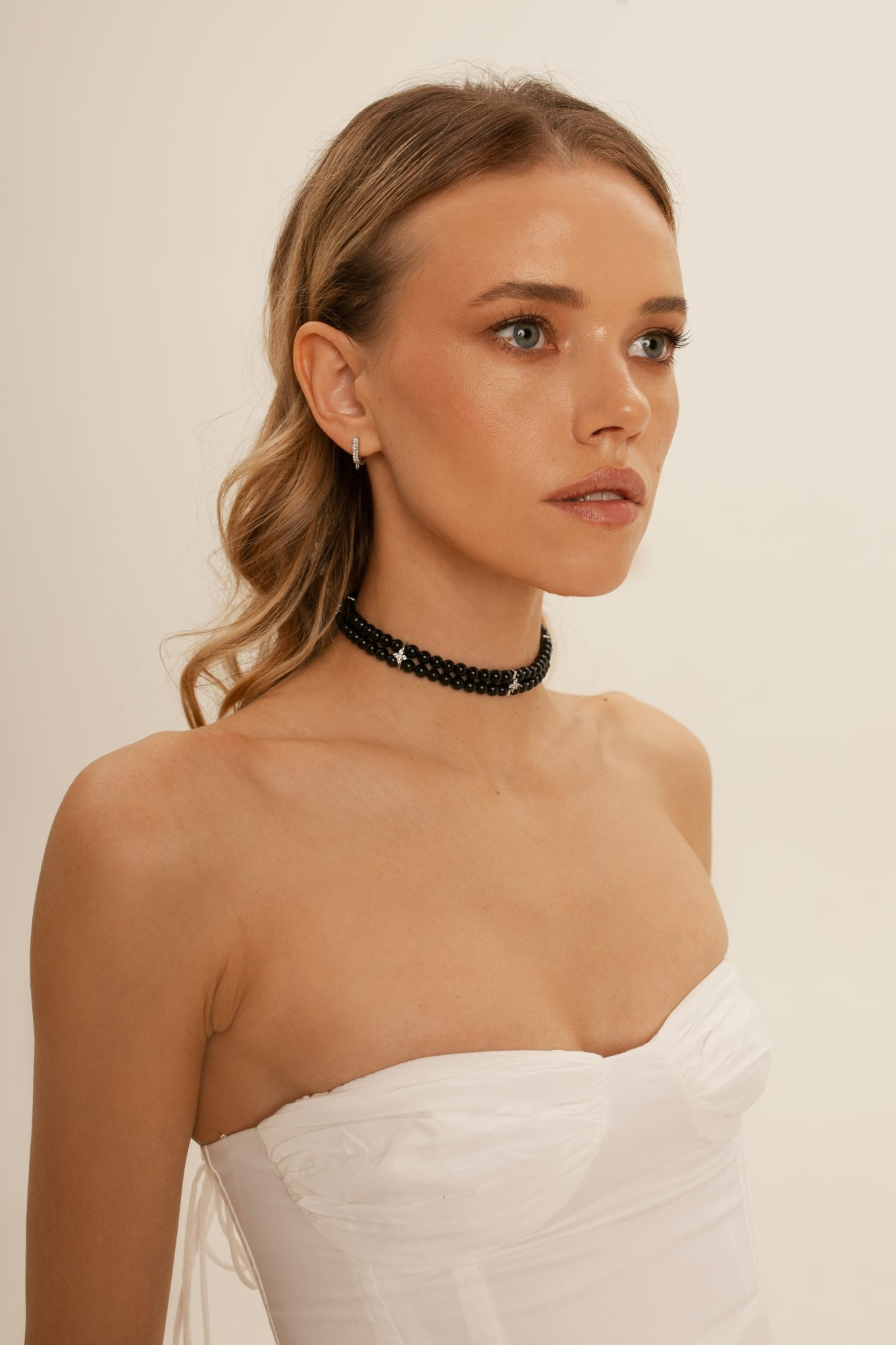 Choker Agat negru