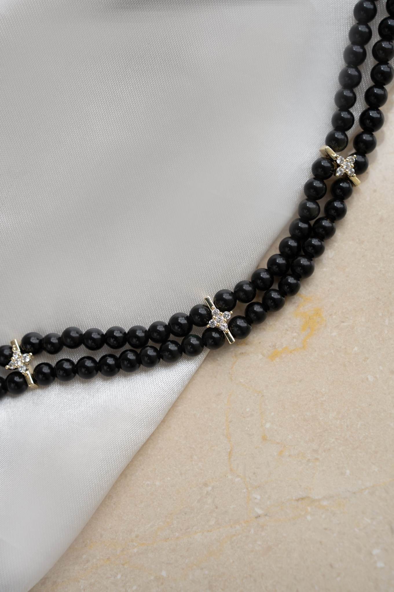 Choker Agat negru
