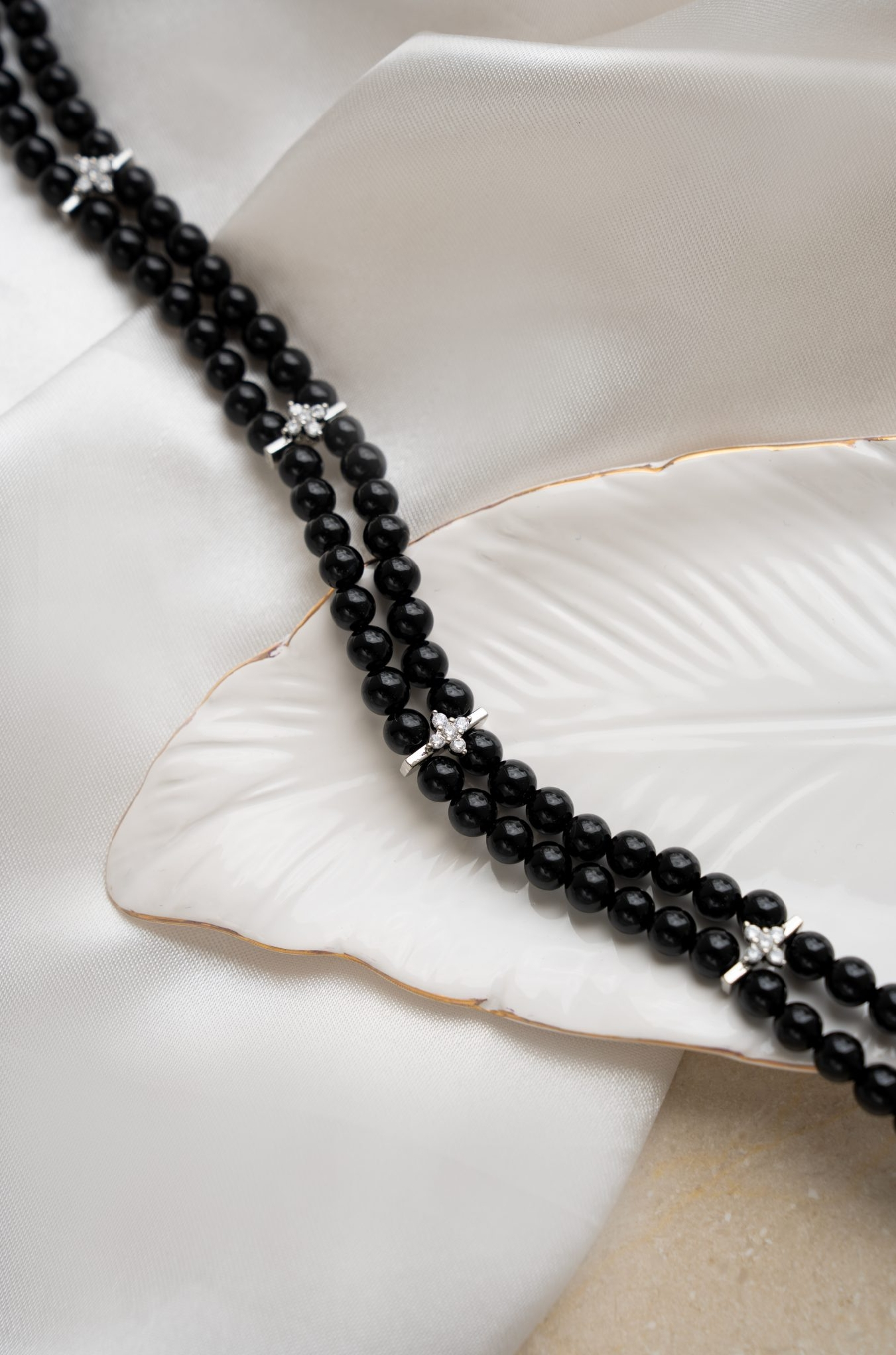 Choker Agat negru