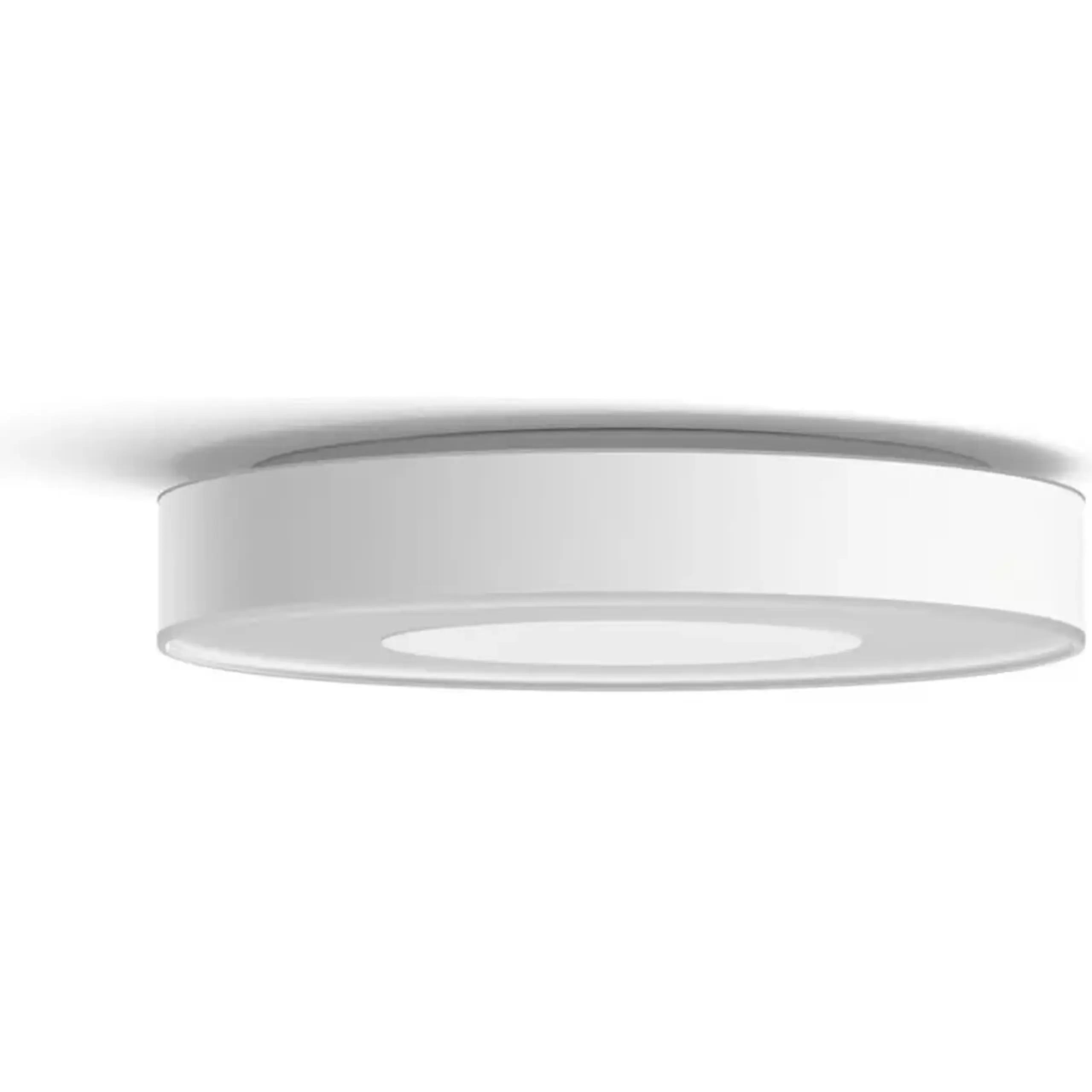 Plafoniera LED RGB inteligenta Philips Hue Infuse, Bluetooth, 52.5W, 3700 lm, lumina alba si colorata (2000-6500K), 42.5cm, Alb