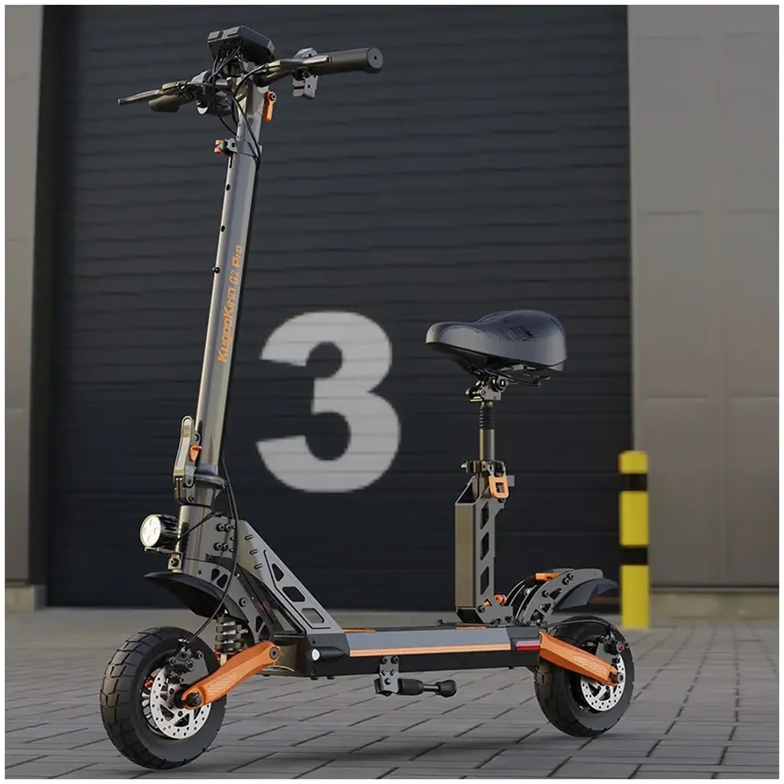 Trotineta electrica KUGOO KIRIN G2 Pro Electric Scooter, Viteza maxima 45km/h, Autonomie 55Km, Motor 600W, acumulator 48V 15Ah (versiunea EU)