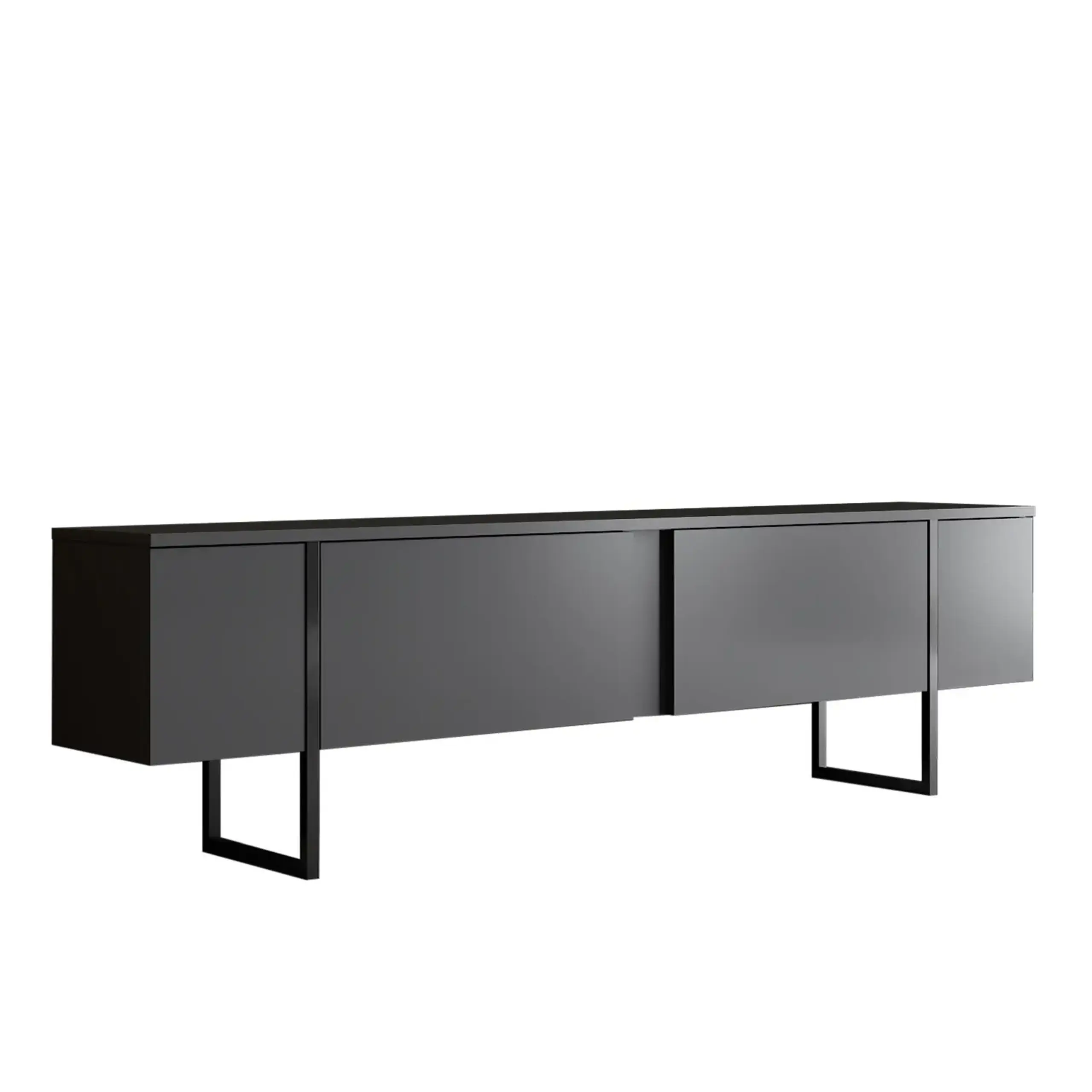 Suport TV Lux - Antracit, Negru 180 x 50 x 30 cm