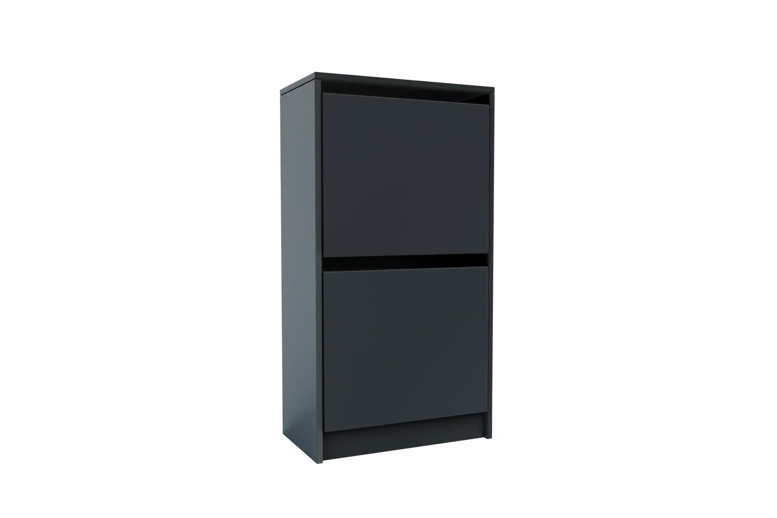 Comoda pentru pantofi 4home Rolf, 50x94x28 cm, Gri Grafit