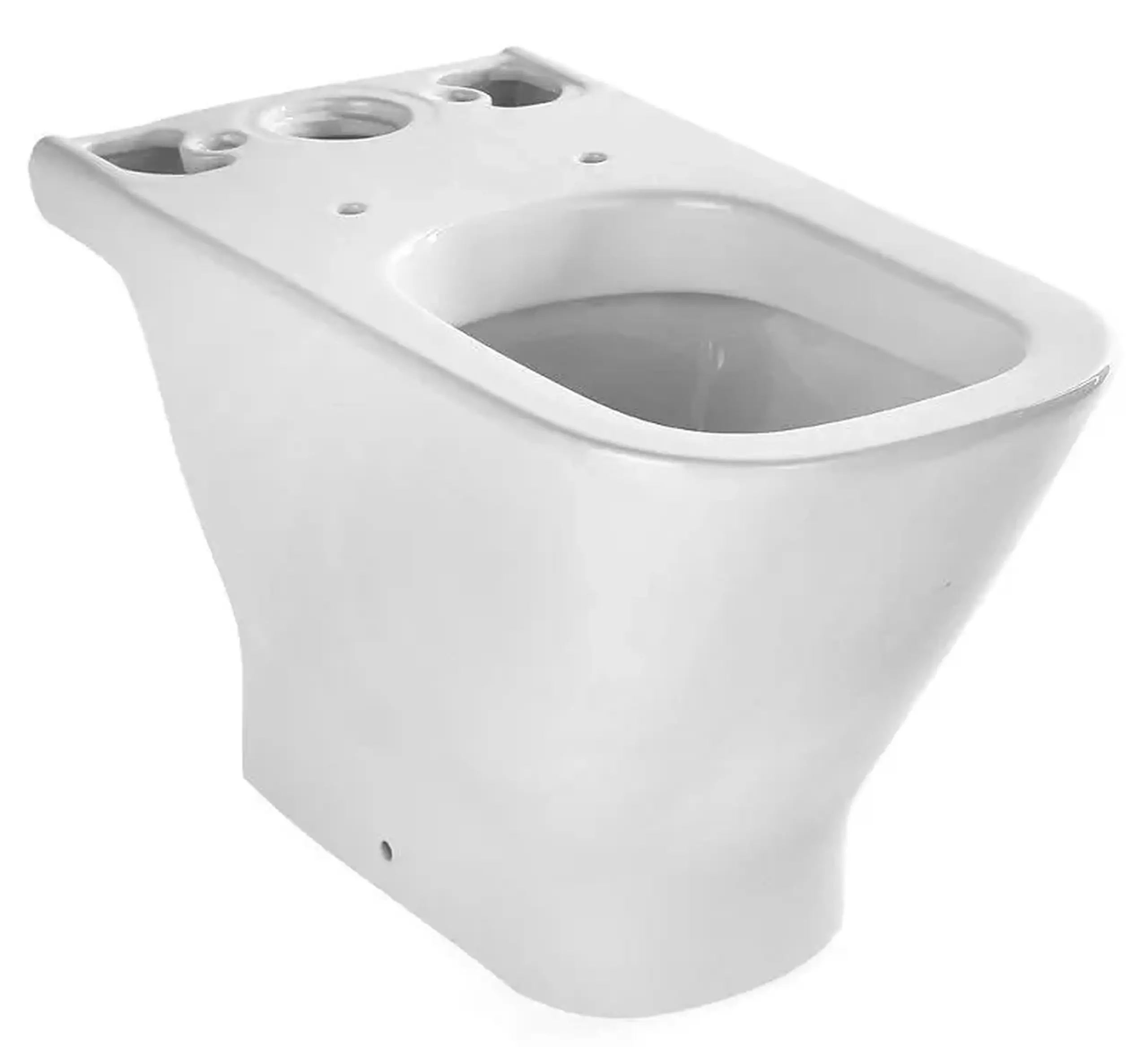 Vas WC Roca Gap Square A342477000, alb, portelan,cu evacuare orizontala (fara rezervor de apa)