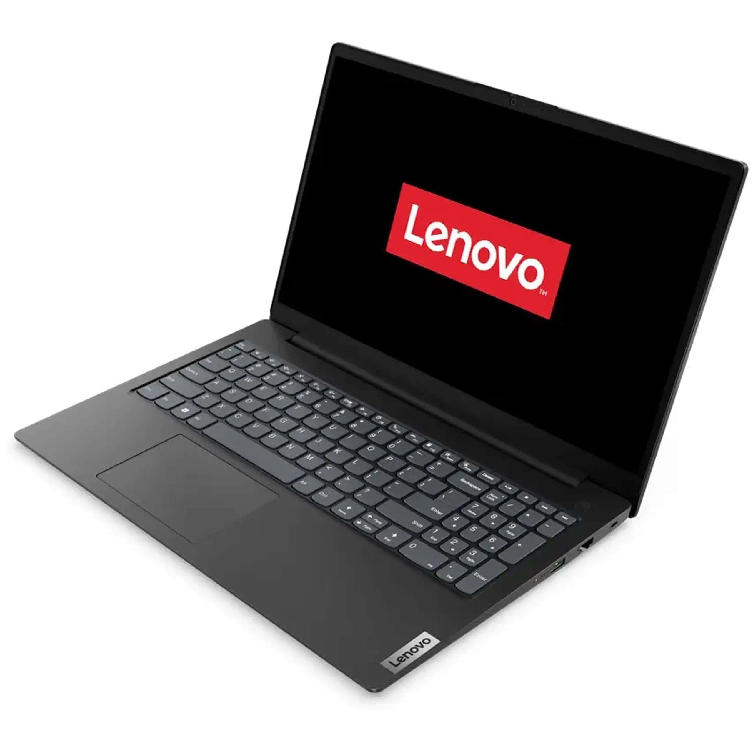 Laptop Lenovo Lenovo V15 G4 AMN cu procesor AMD Ryzen™ 3 7320U pana la 4.1GHz, 15.6'' Full HD, 8GB Soldered LPDDR5-5500, 256GB SSD, AMD Radeon™ 610M Graphics, No OS, Business Black