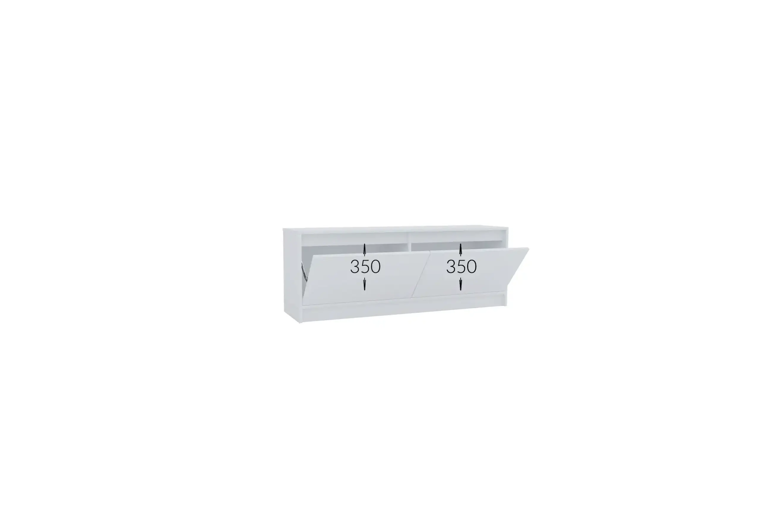 Pantofar 4home Sara, 900x450x330 mm, Nimfea Alba