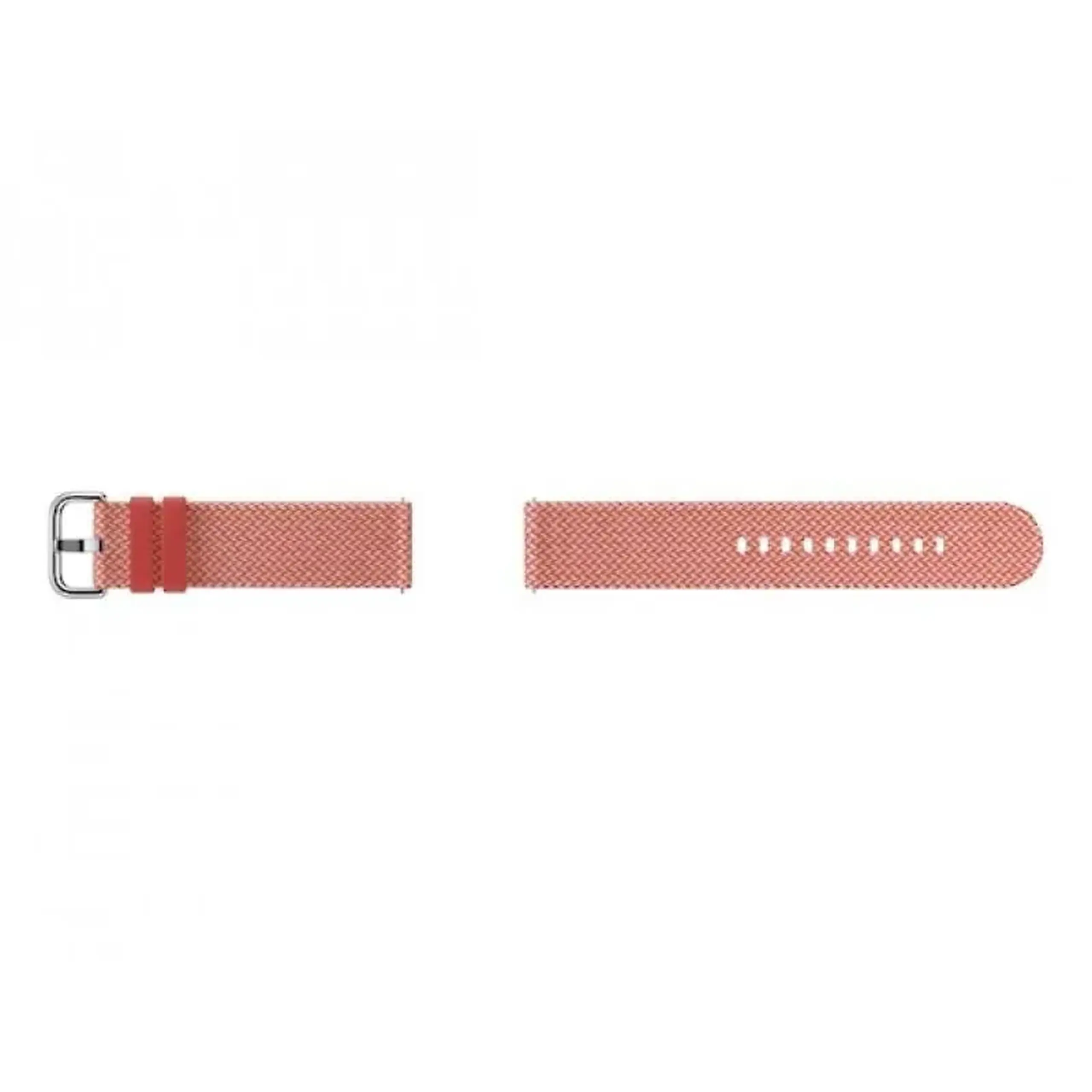 Curea textila Samsung Kvadrat pentru Galaxy Watch Active 2 / Galaxy Watch (42mm) / Gear Sport Red