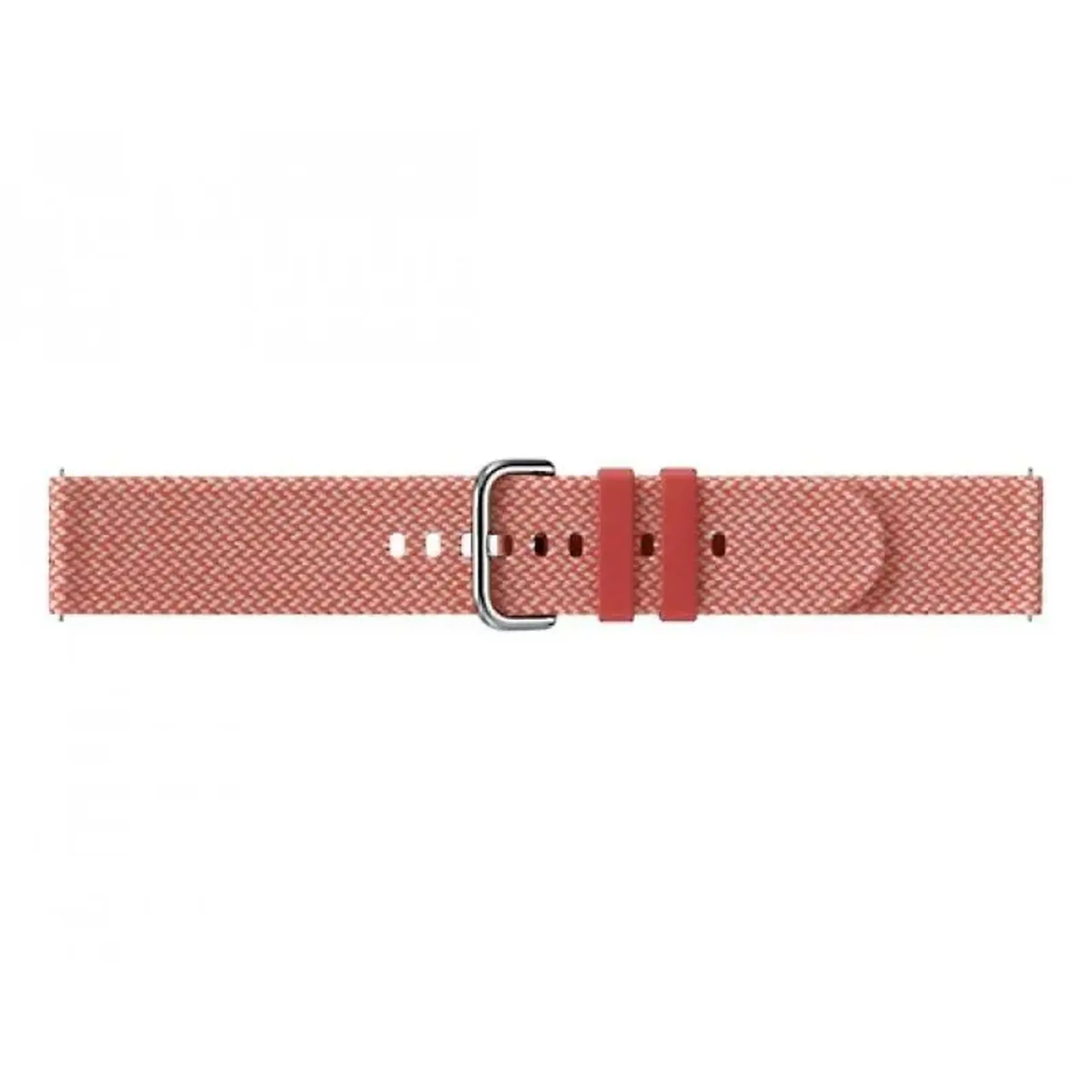 Curea textila Samsung Kvadrat pentru Galaxy Watch Active 2 / Galaxy Watch (42mm) / Gear Sport Red