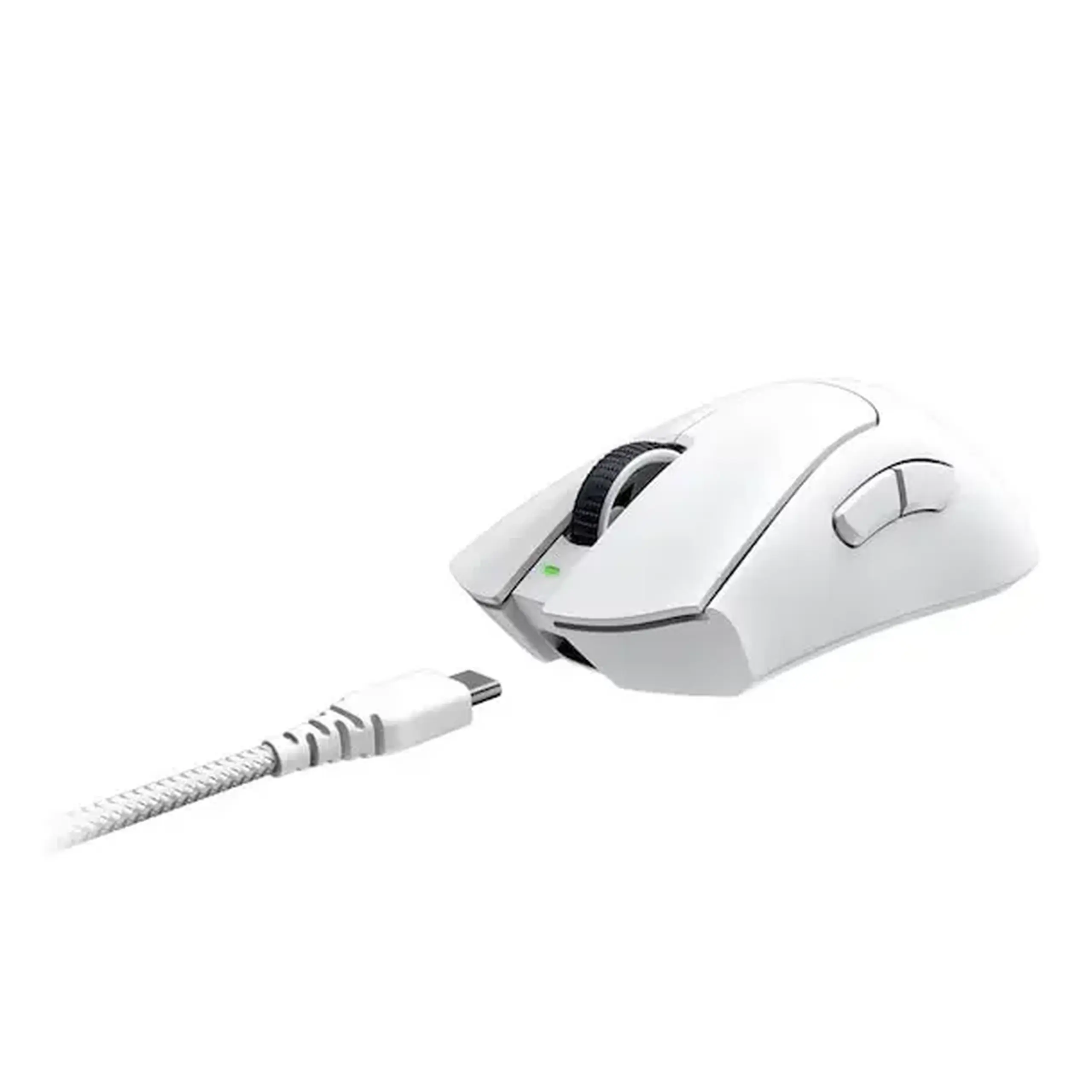Mouse gaming wireless Razer DeathAdder V3 Pro, USB, 30k DPI, alb