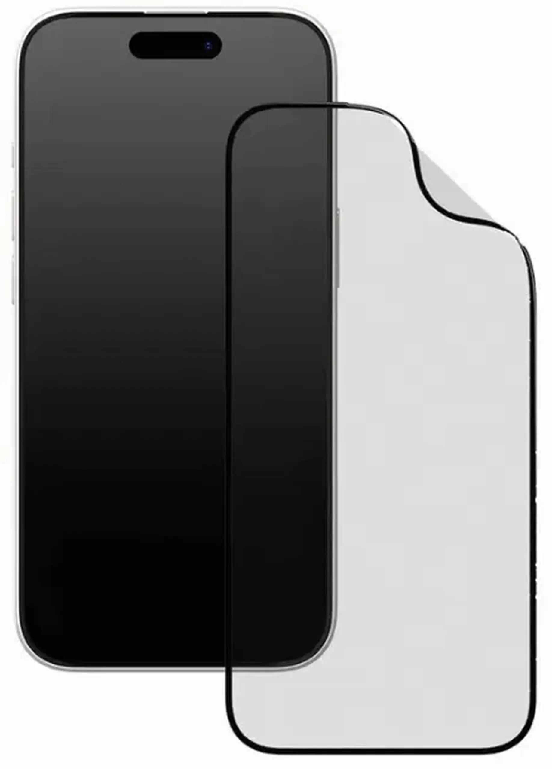 Sticla de protectie pentru smartphone RhinoShield 3D Impact Screen Protector for iPhone 15 Pro Alignment Frame Clear