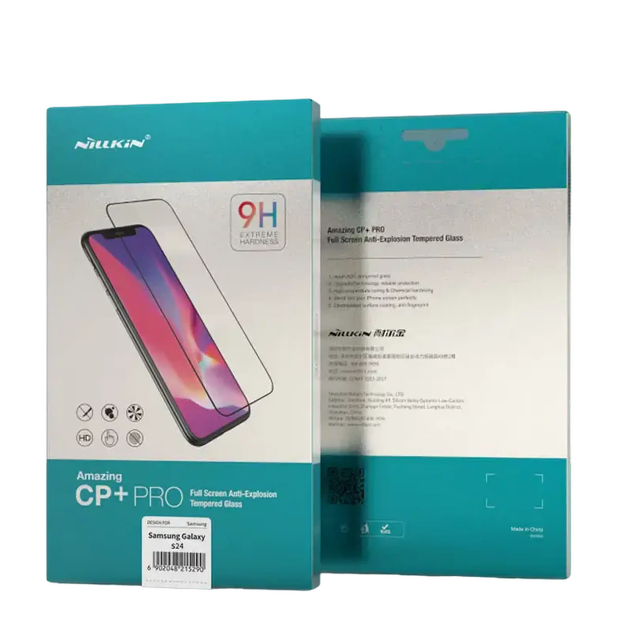 Sticla de protectie Nillkin Galaxy S24 Tempered Glass CP+ pro, Negru