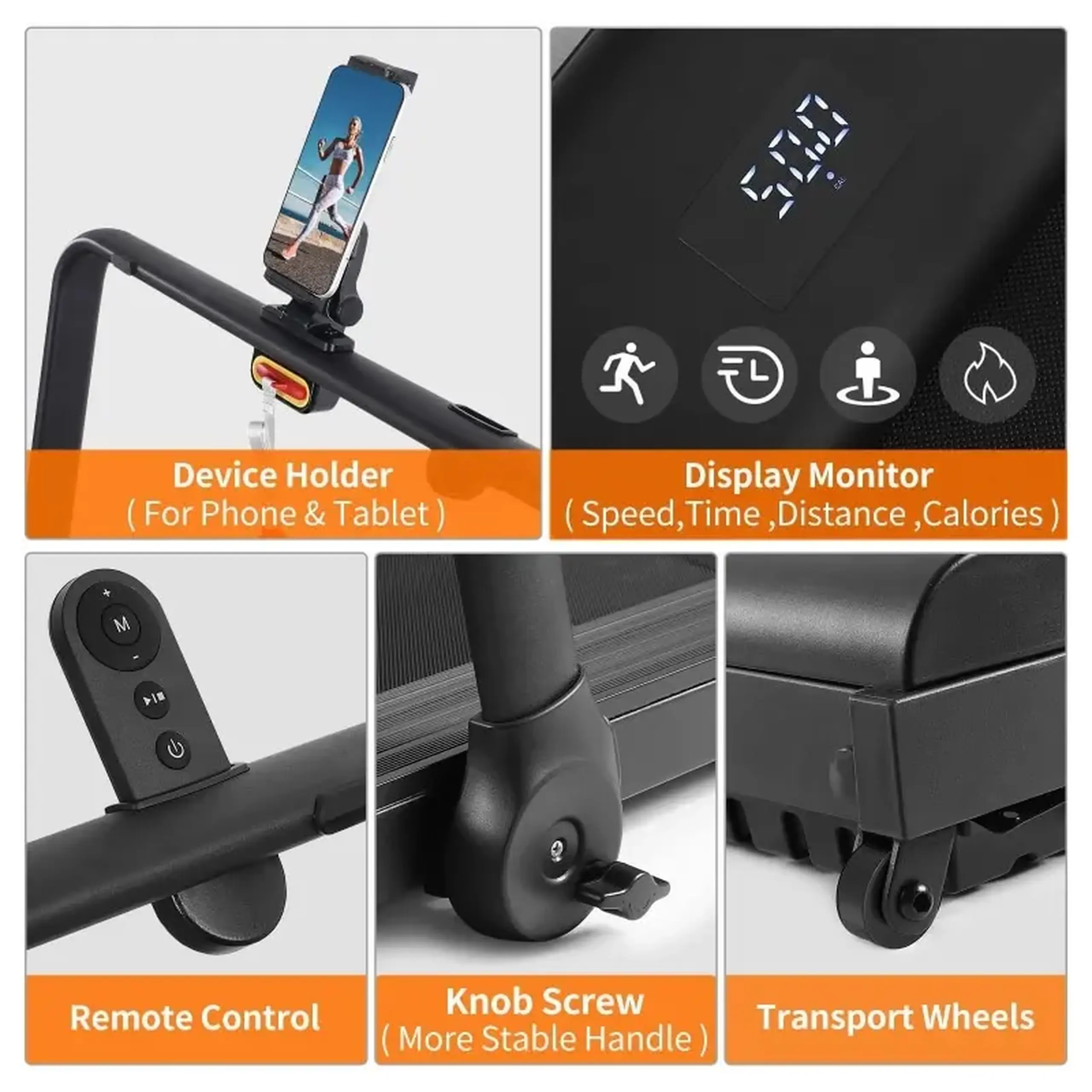 Banda de alergat electrica FitTronic D1100, Viteza pana la 14km/h, Apps Kinomap, Zwift, Newrunway
