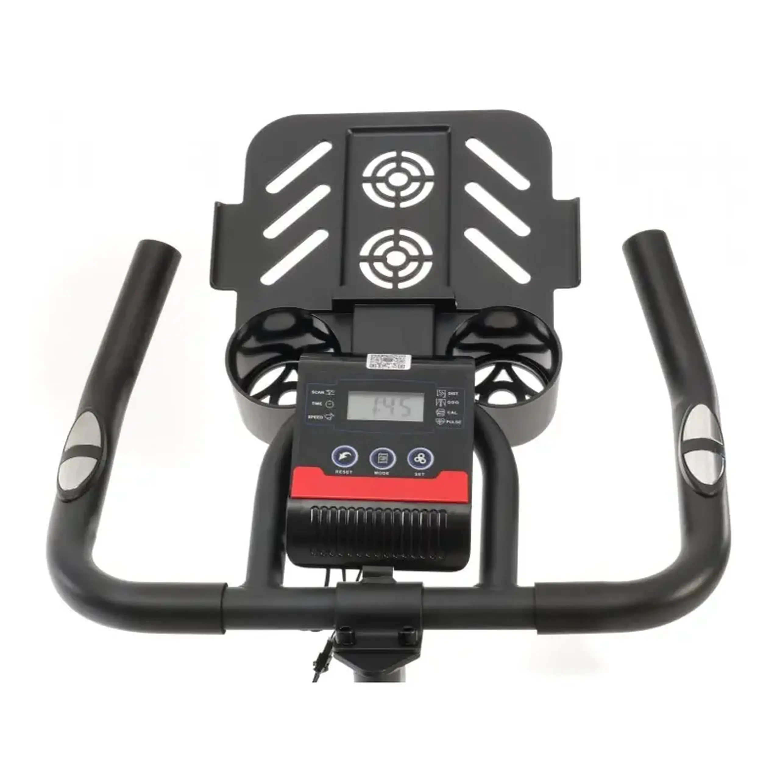 Bicicleta indoor cycling FitTronic SB8000, Volanta 13 kg, display si aplicatii Kinomap, Zwift, z-sport