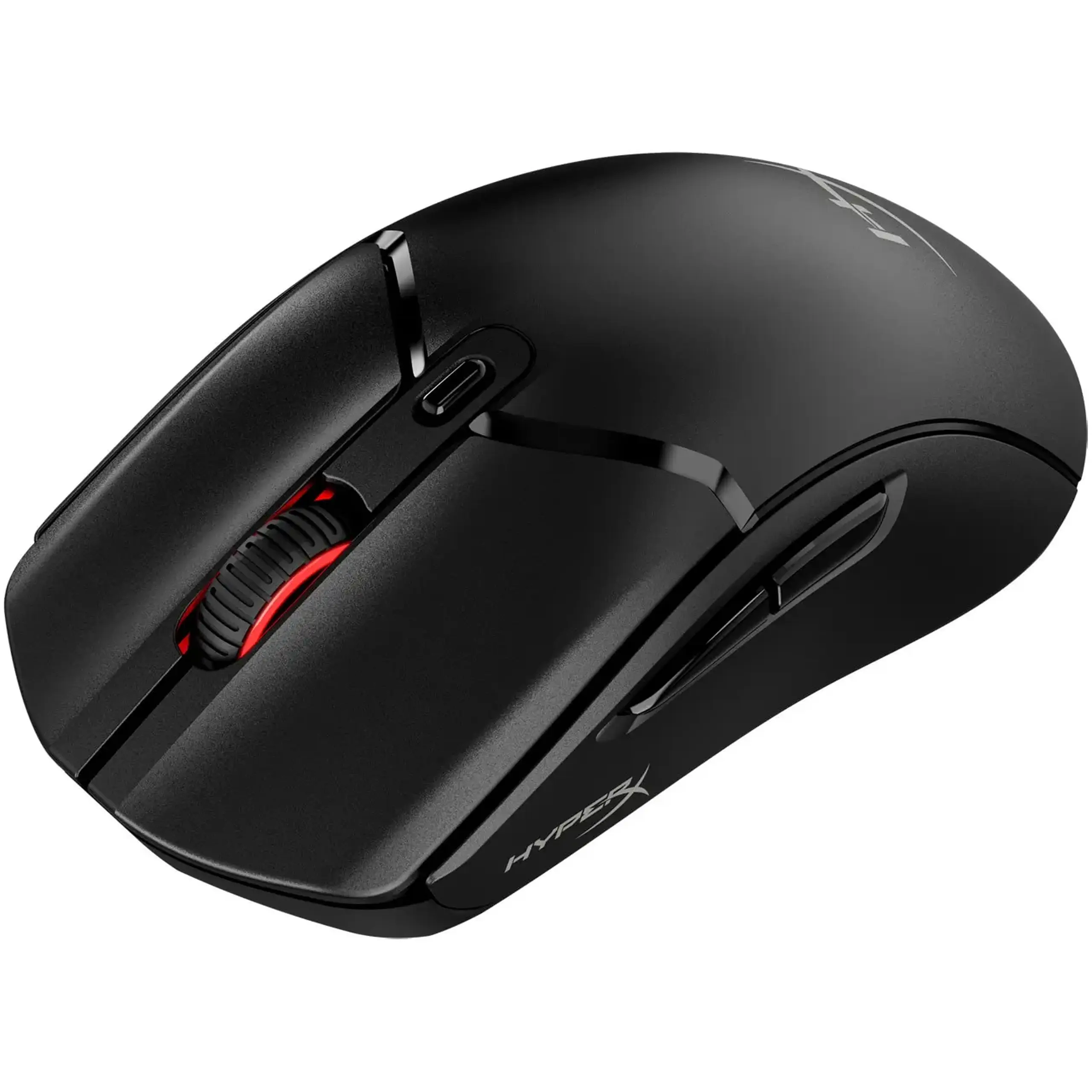 Mouse gaming wireless HyperX Pulsefire Haste 2 Core, 12000 DPI, ultrausor (70 g), 2,4GHz/Bluetooth 5.2, autonomie pana la 100 de ore, 6 butoane, software NGENUITY, PTFE skates, negru