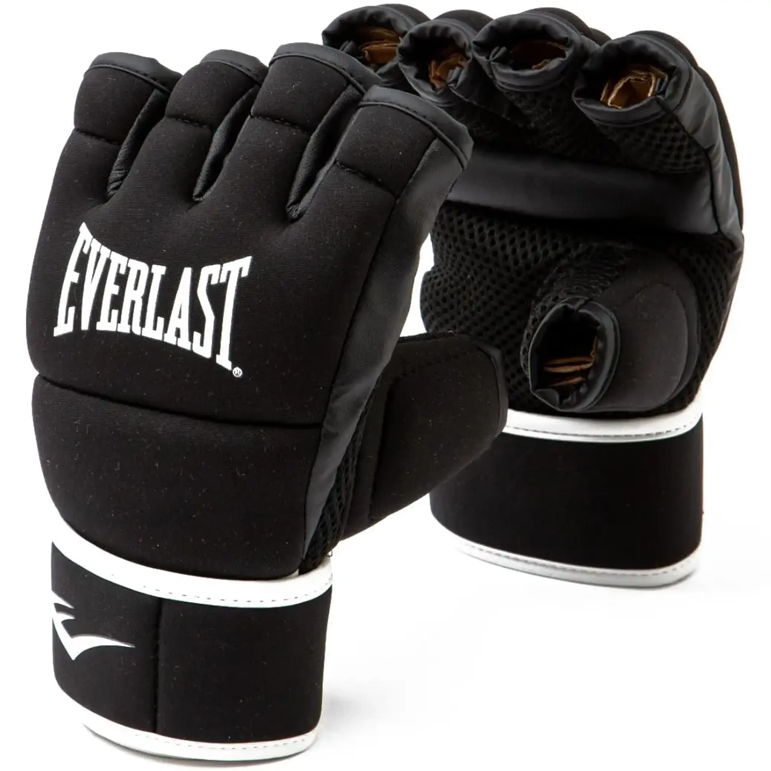 Manusi box Everlast Kickboxing, marimea S/M, negru