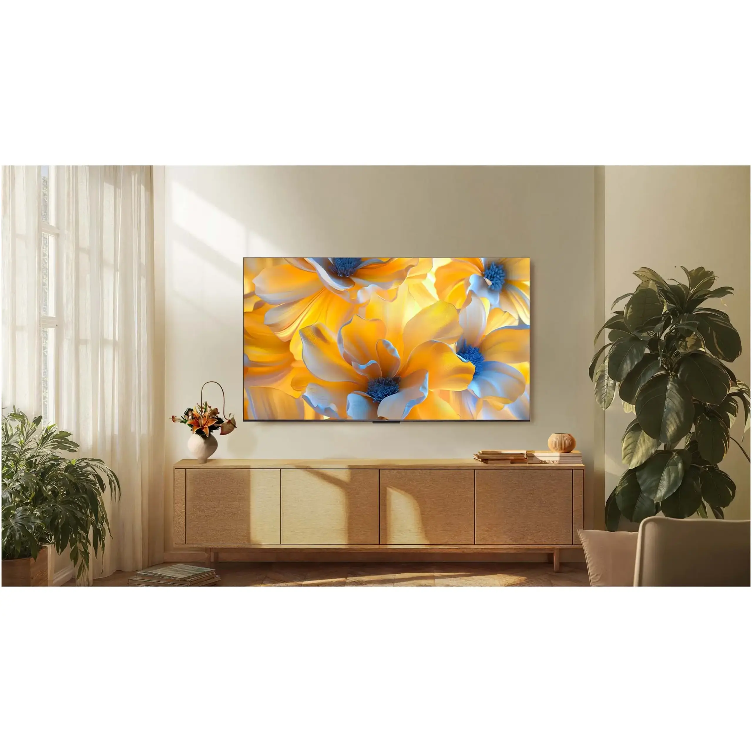 Televizor TCL MiniLed 55C6K, 139 cm, Smart Google TV, 4K Ultra HD, 100Hz, Clasa F (Model 2025)