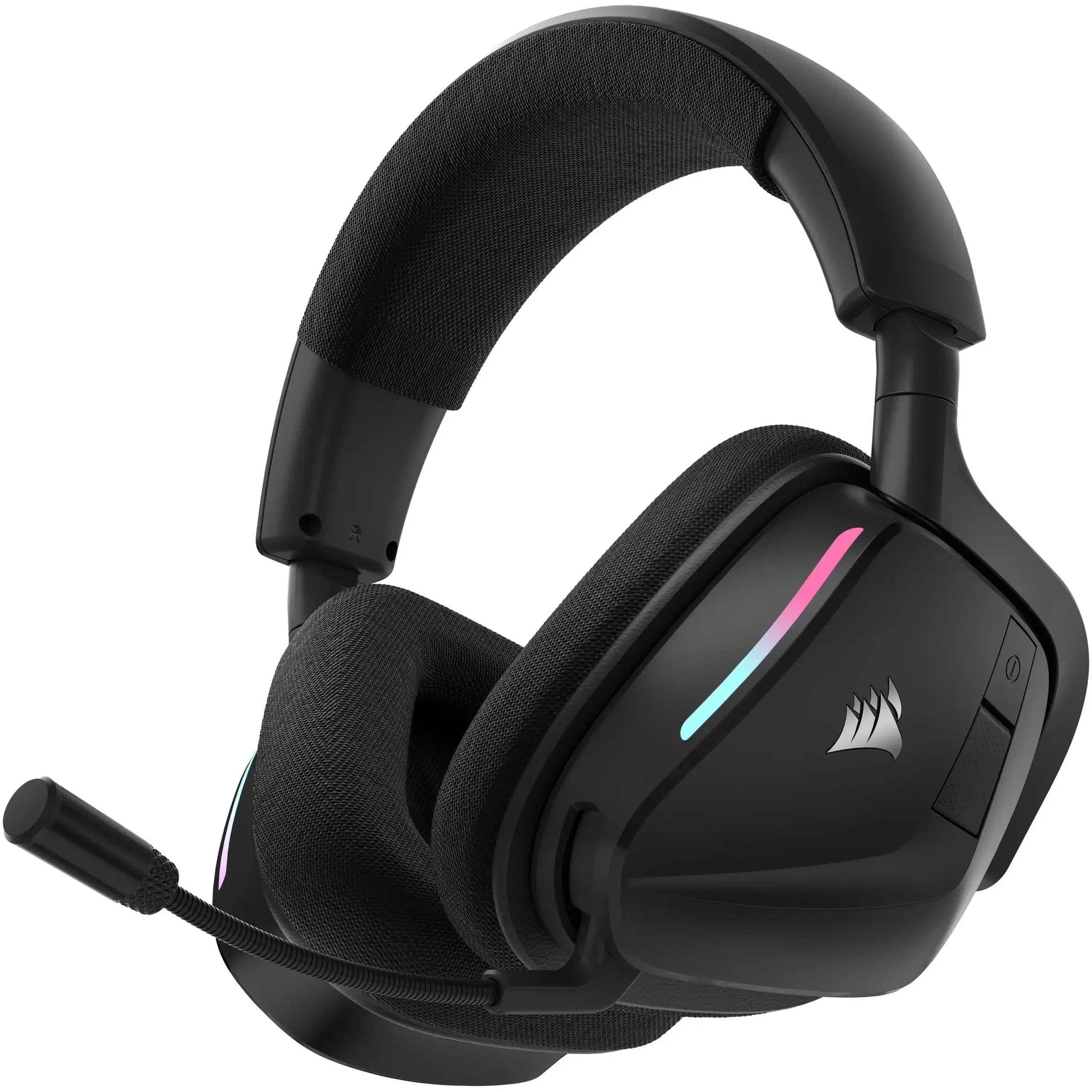 Casti gaming Corsair Void v2, 2.4GHz Wireless - Bluetooth - Dolby Atmos, compatibile PC/Mac/PS4/PS5/Switch, fast charging, Negru