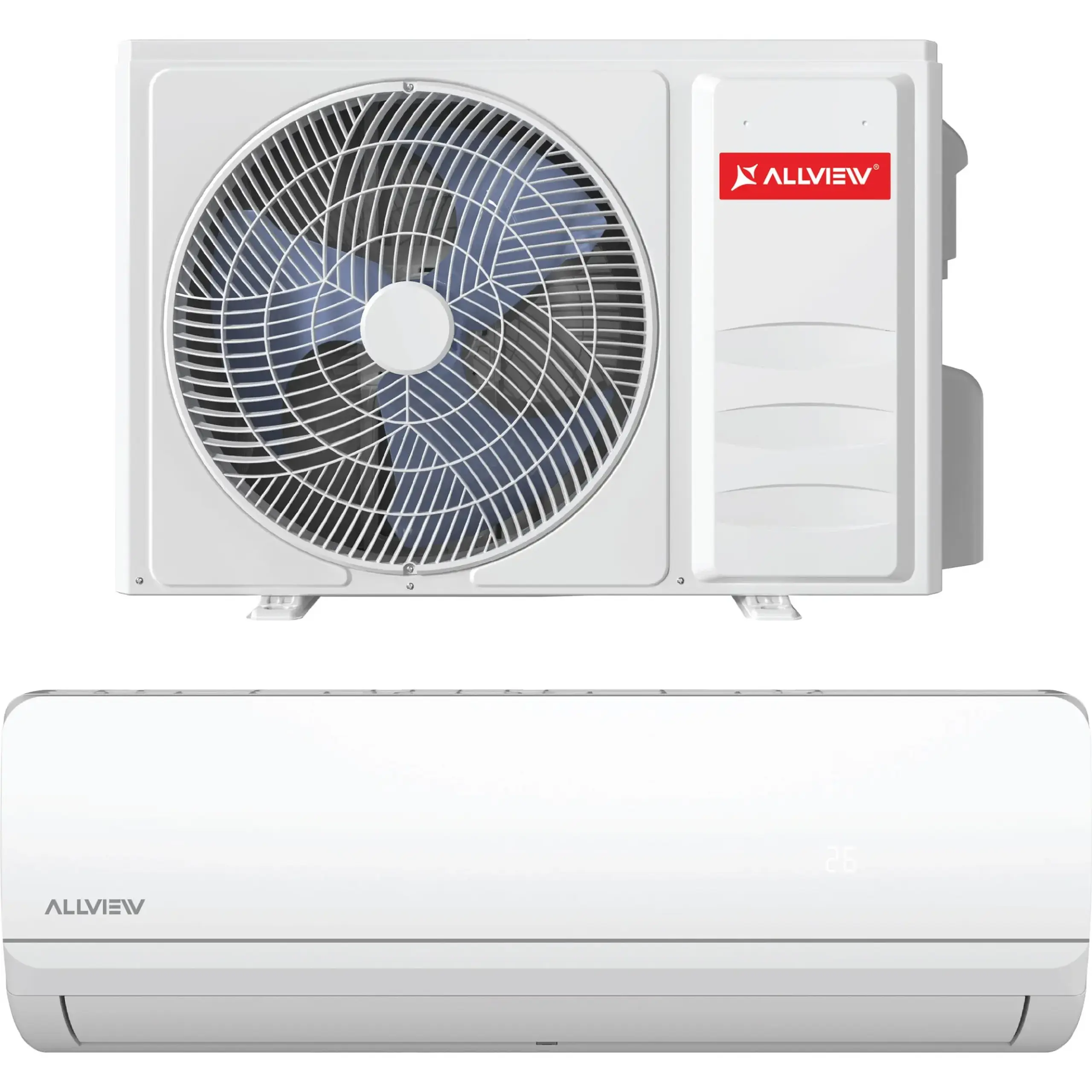 Aparat de aer conditionat Allview 18000 BTU WI-FI, Clasa A++/A+, Sleep mode, Eco mode, Sensy 18, alb
