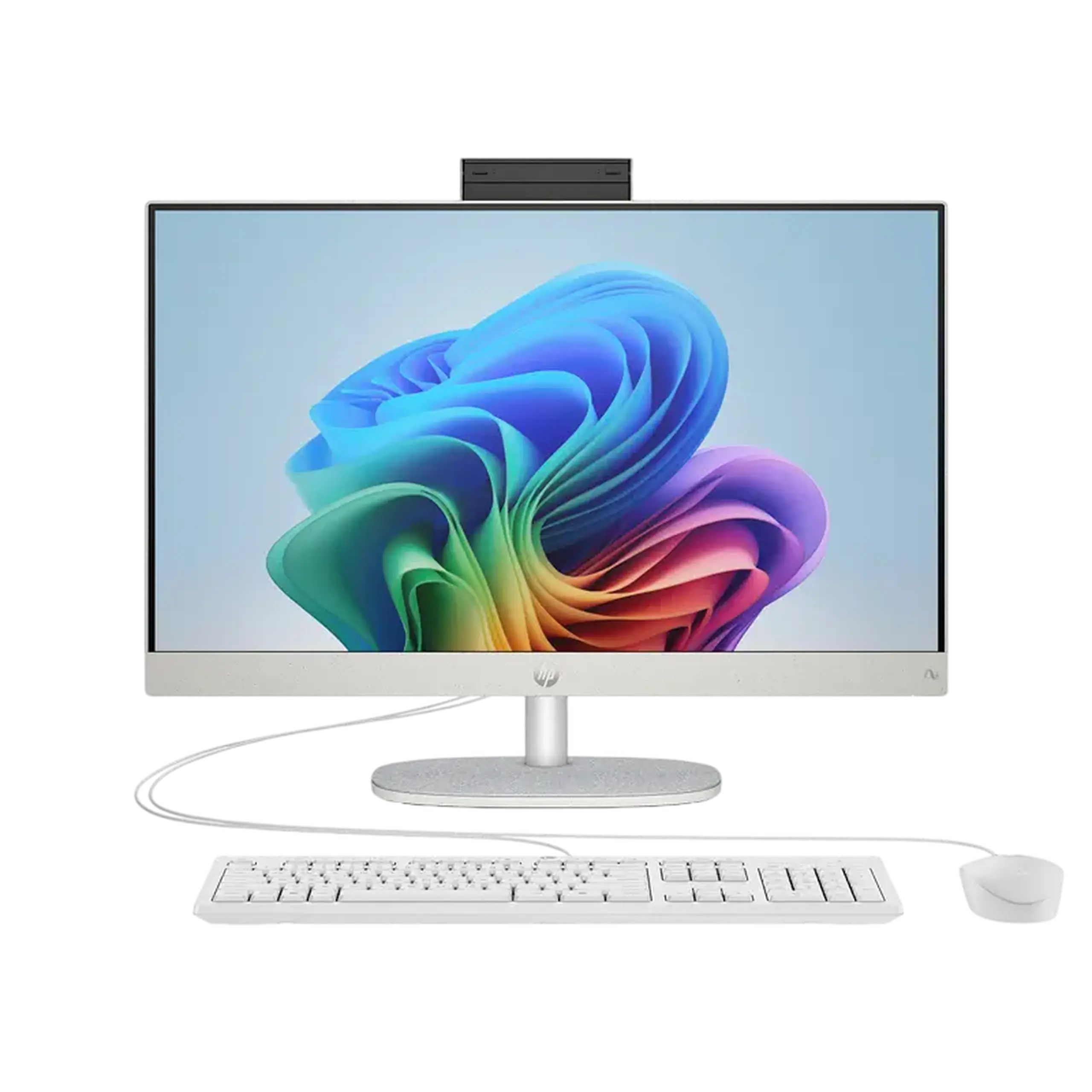 HP AIO NG AI 24 - ct2000a alb (23.8" FHD IPS Ryzen AI 5 340 2.0 - 4.8 GHz, 16 GB, 512 GB SSD, KB&M cu fir