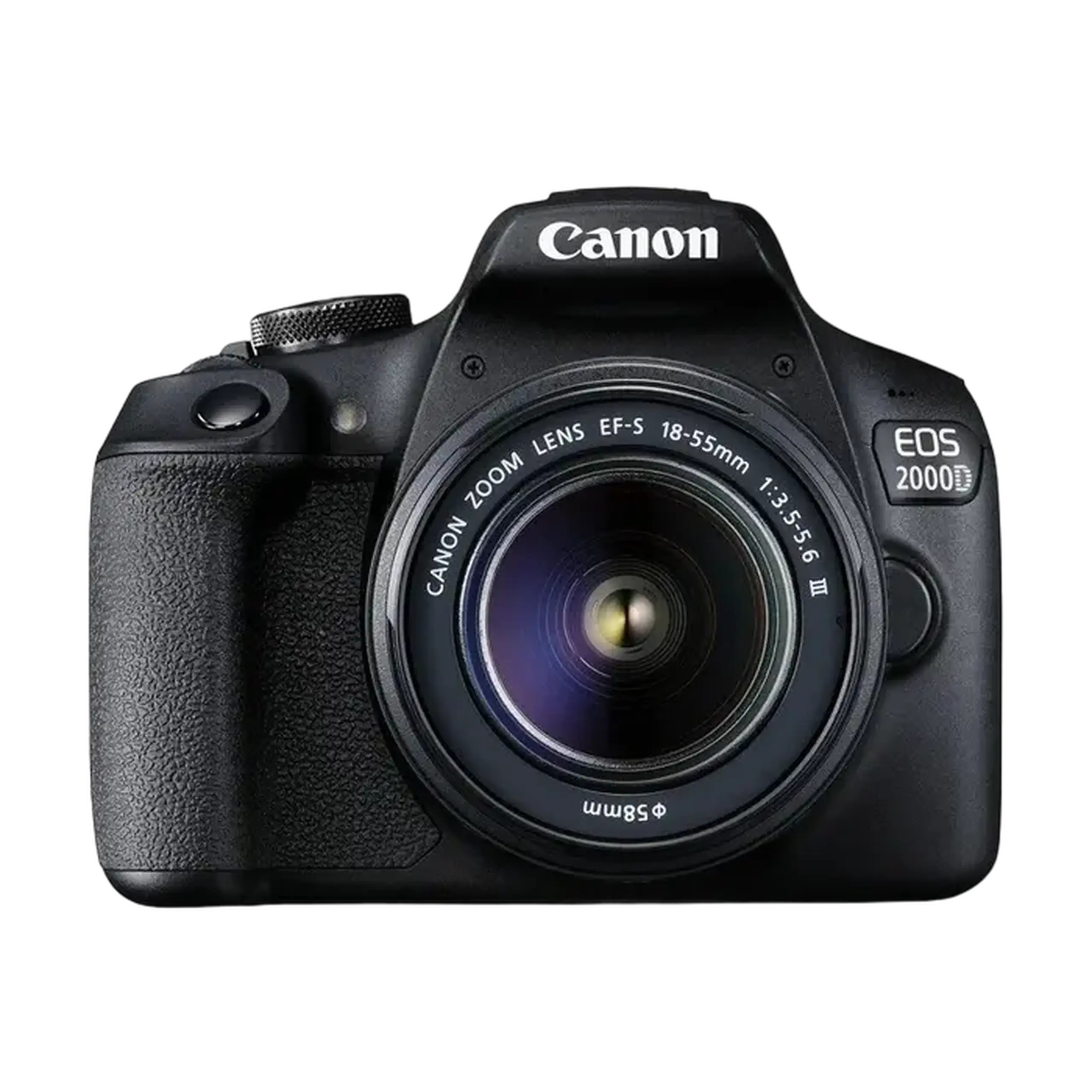 Aparat foto DSLR Canon EOS 2000D & EF-S 18-55mm f/3.5-5.6 DC III KIT