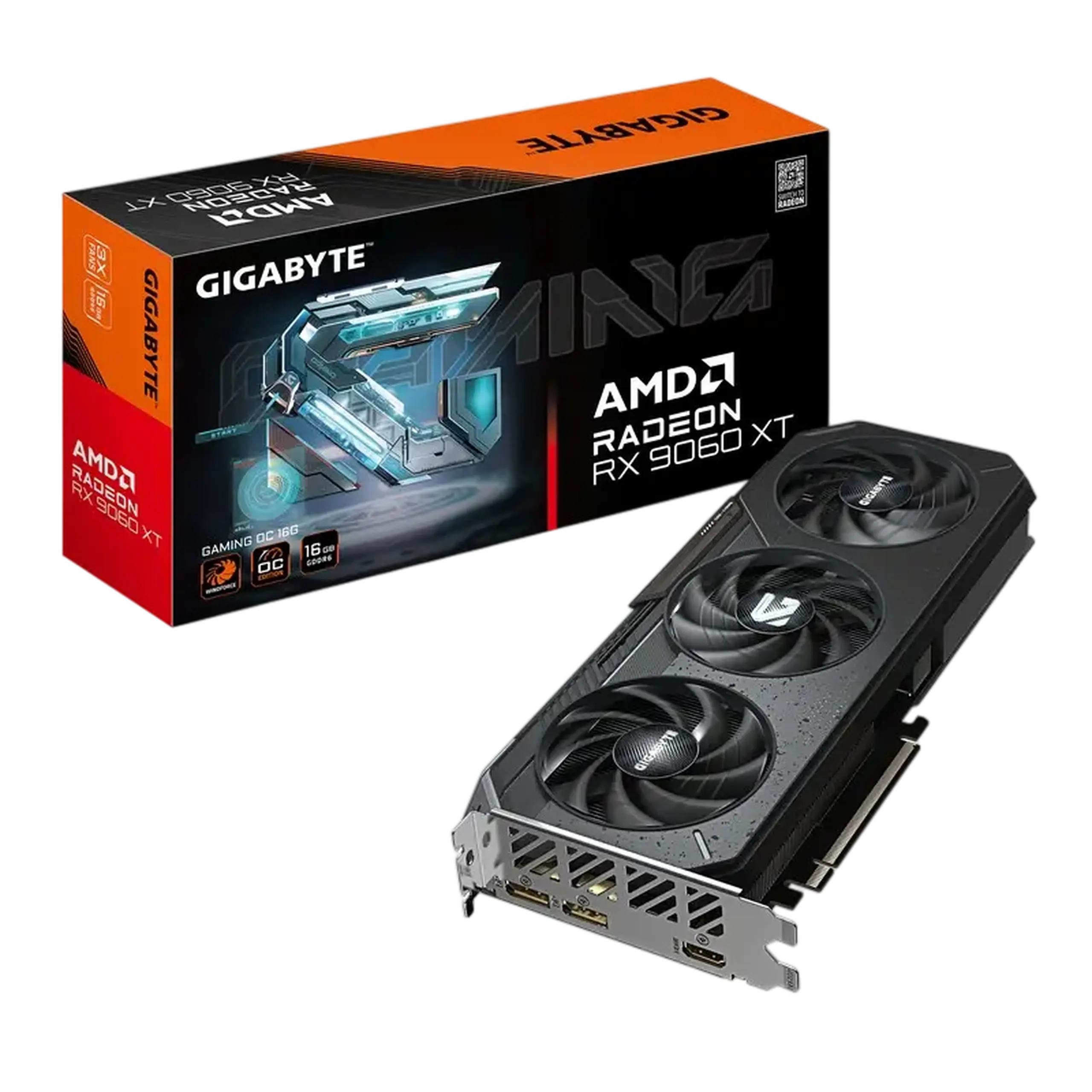 Placă Video Gigabyte GV-R9060XTGAMING OC-16GD, 16GB GDDR6 128bit