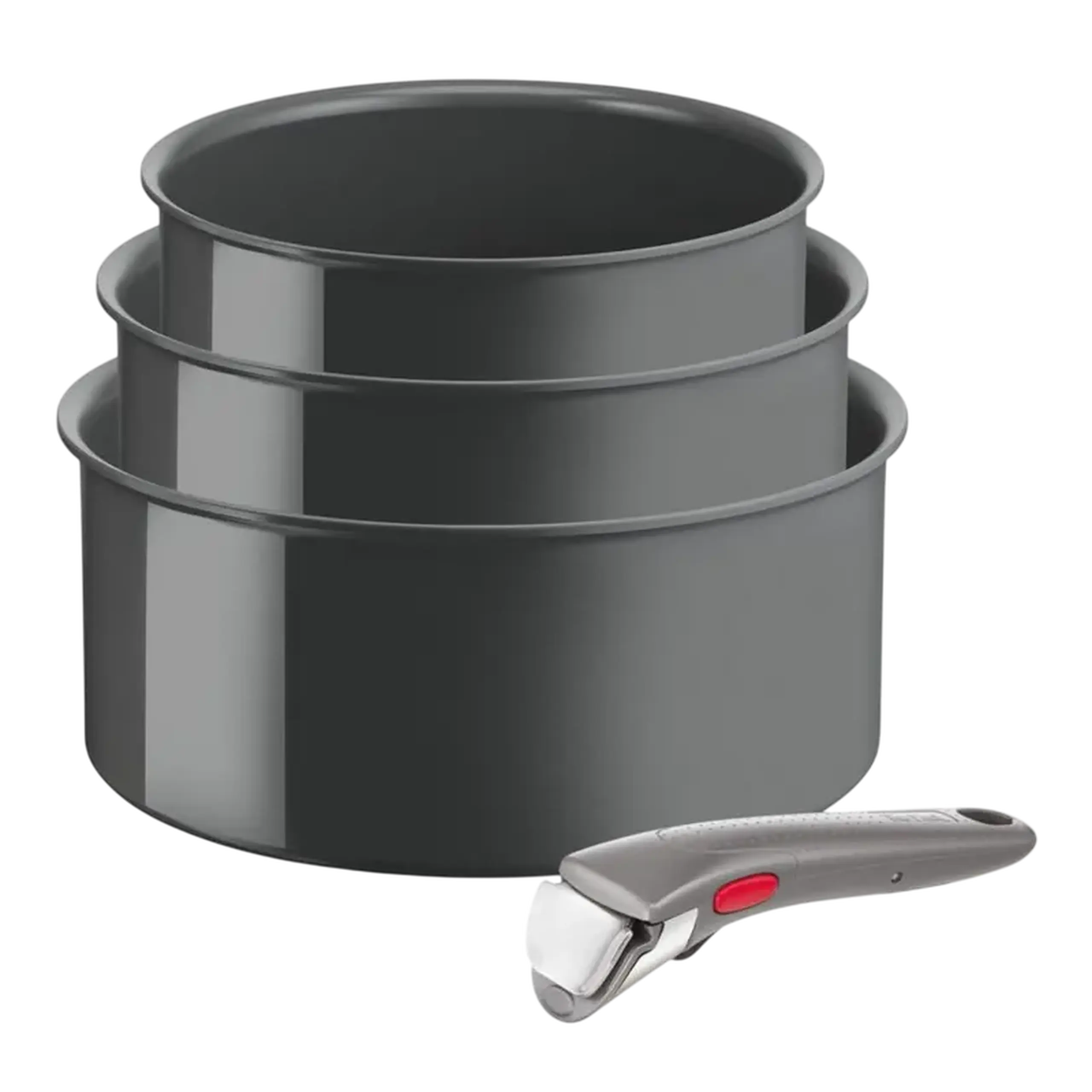 Set de vase Tefal L2609402, Gri