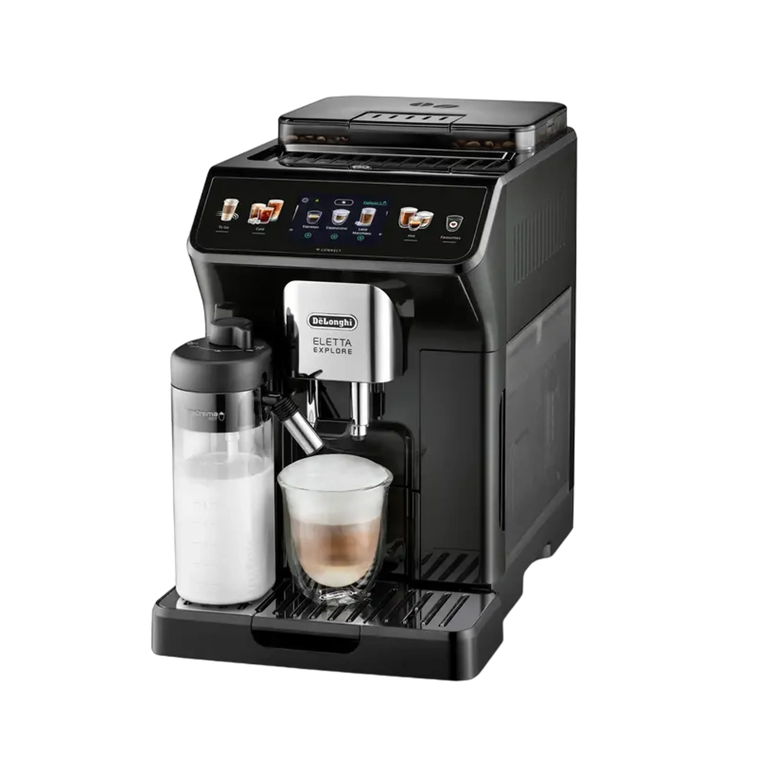Aparat de cafea DeLonghi ECAM450.65.G, Negru