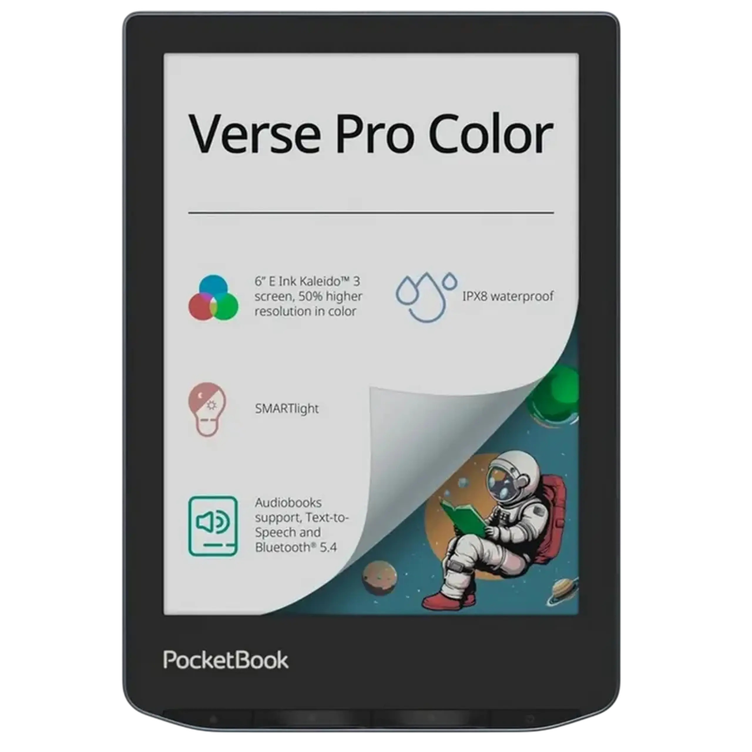 eBook Reader PocketBook Verse PRO COLOR 634, Stormy Sea