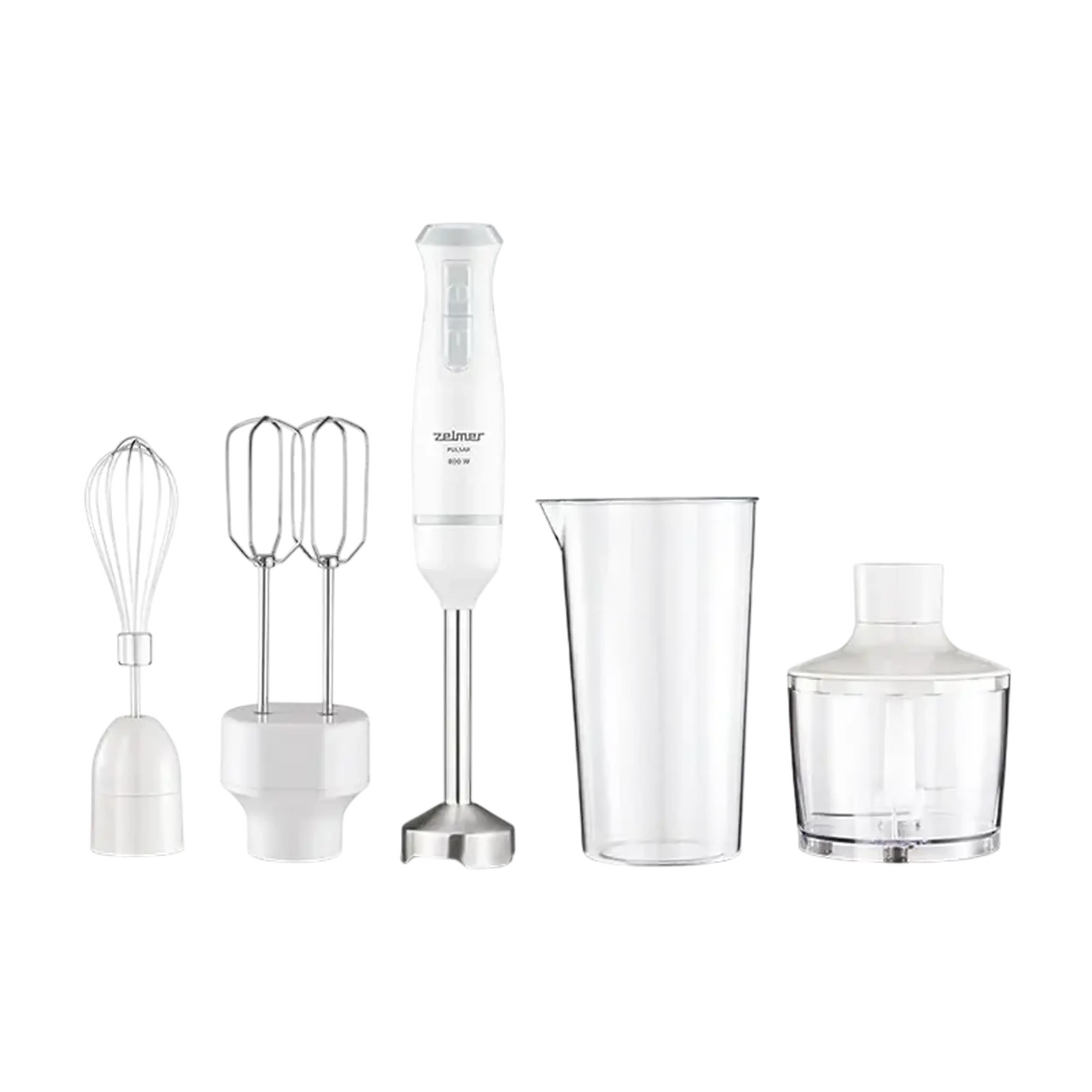 Blender de mână Zelmer ZHB4563S, Alb