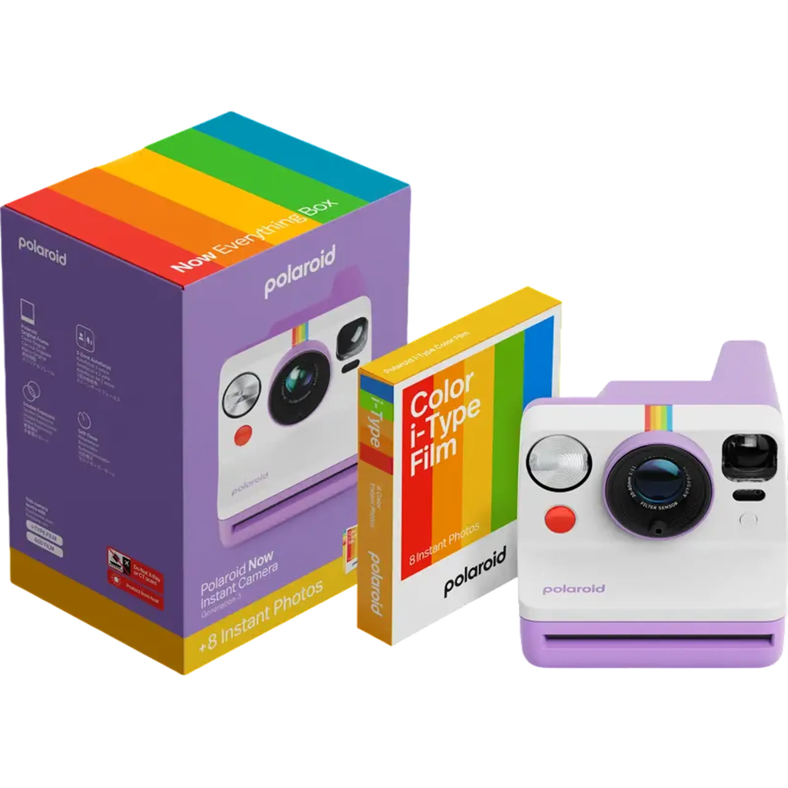 Cameră Foto Polaroid Now Gen 3 + Color Film Bundle
