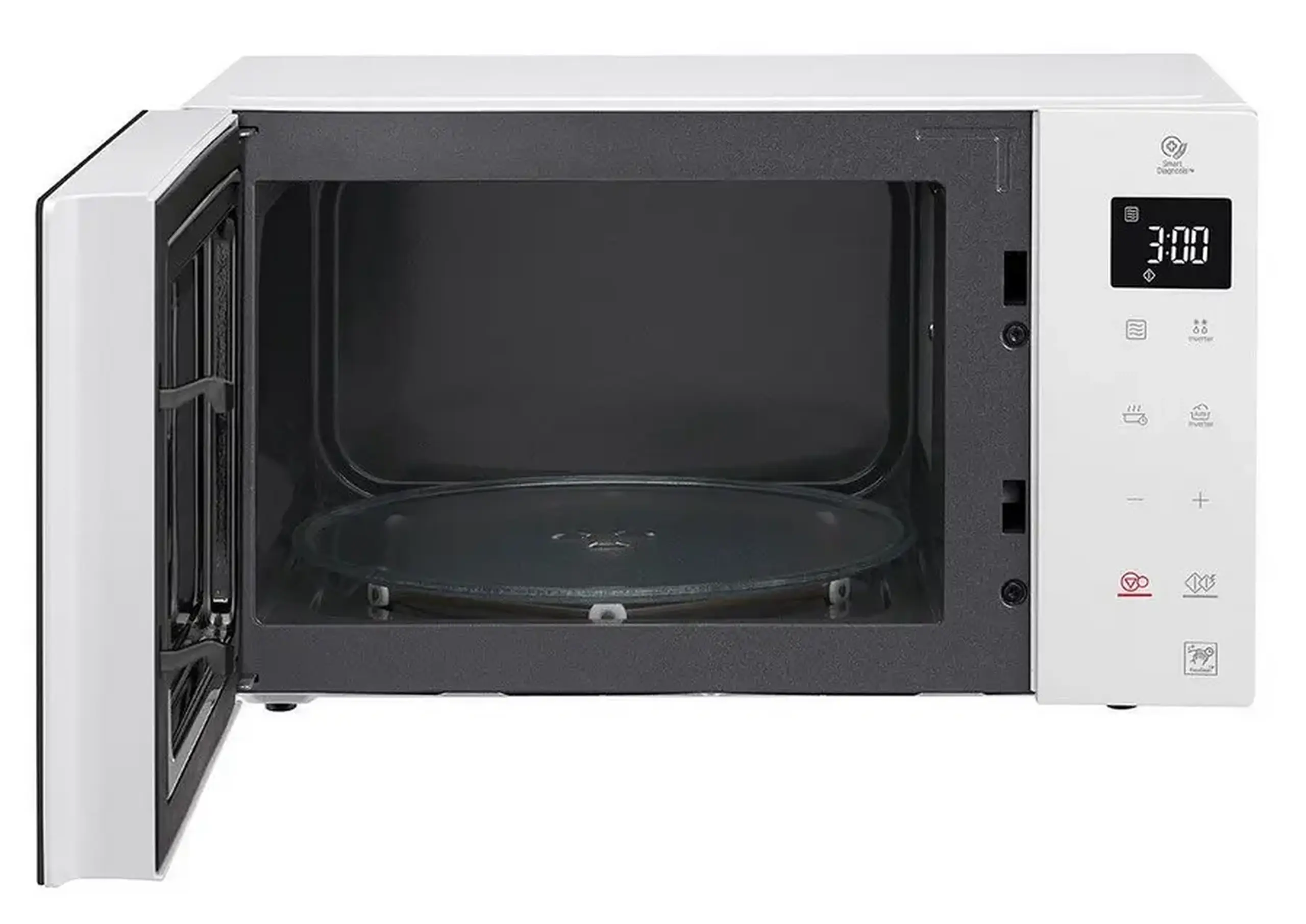 Cuptor cu microunde LG MS23NECBW, Alb