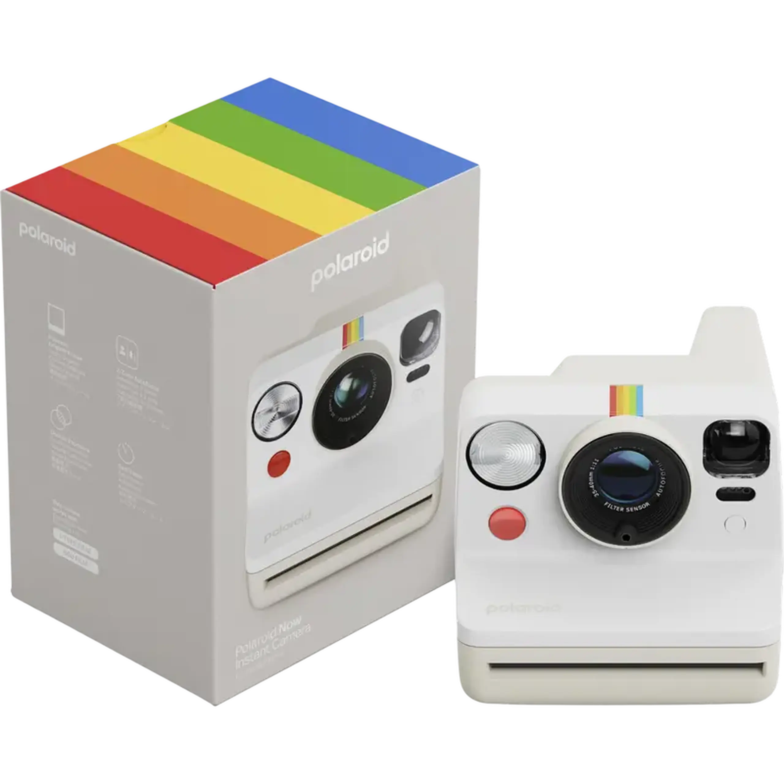 Cameră Foto Polaroid Now Gen 3, Pebble White