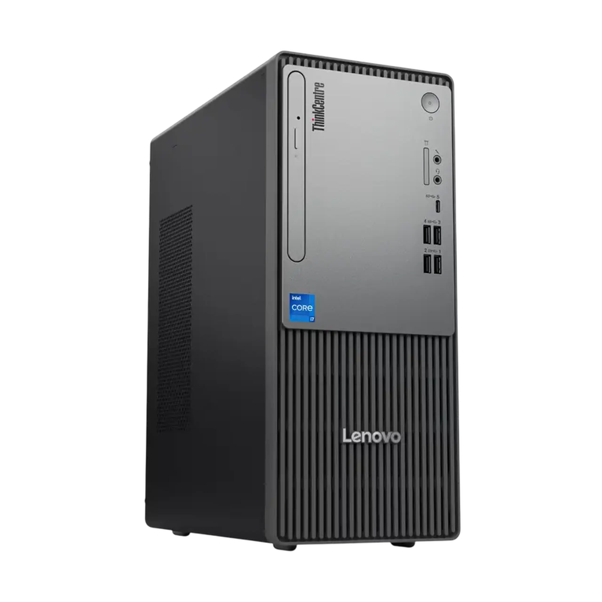 Sistem Desktop PC Lenovo ThinkCentre Neo 50t, Intel Core i3-14100, 8GB/256GB, Intel UHD Graphics 730, Fără SO