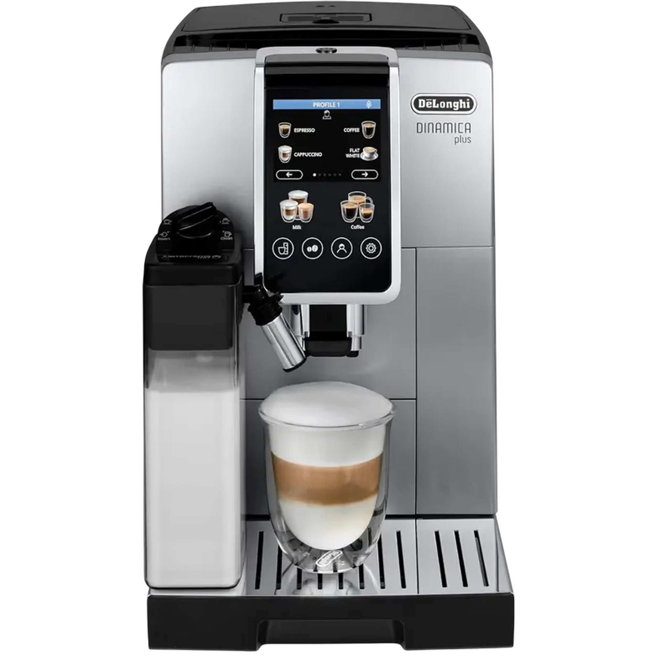 Aparat de cafea DeLonghi ECAM380.85.SB, Oțel inoxidabil