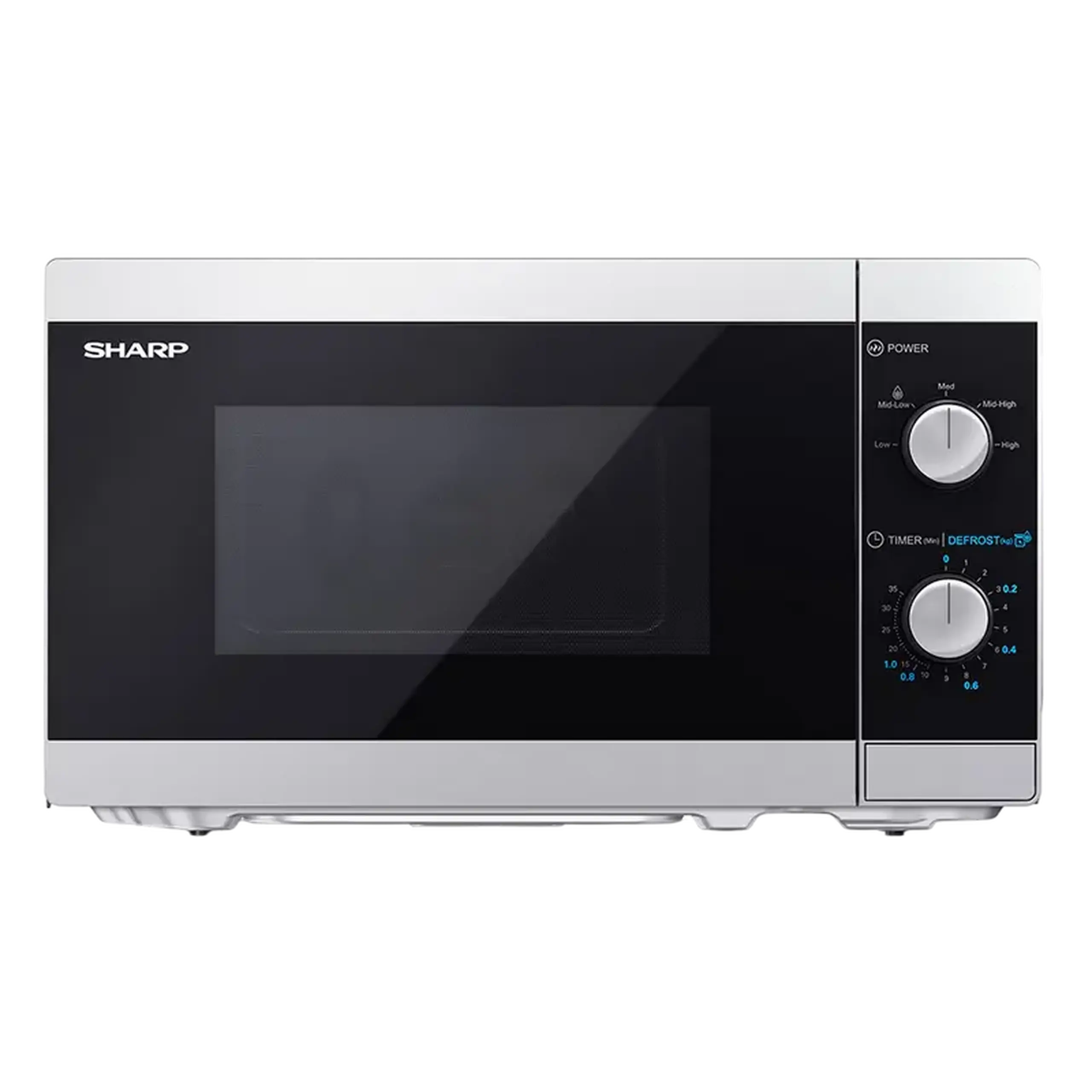 Cuptor cu microunde Sharp YC-MS01E-S, Alb