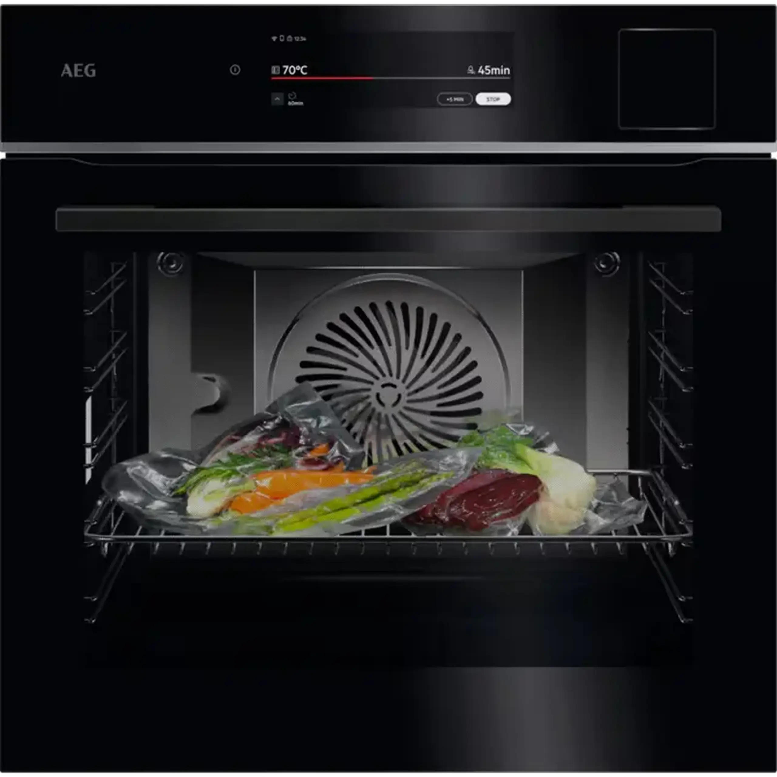 Cuptor Electric AEG TP9SB831AB, Negru