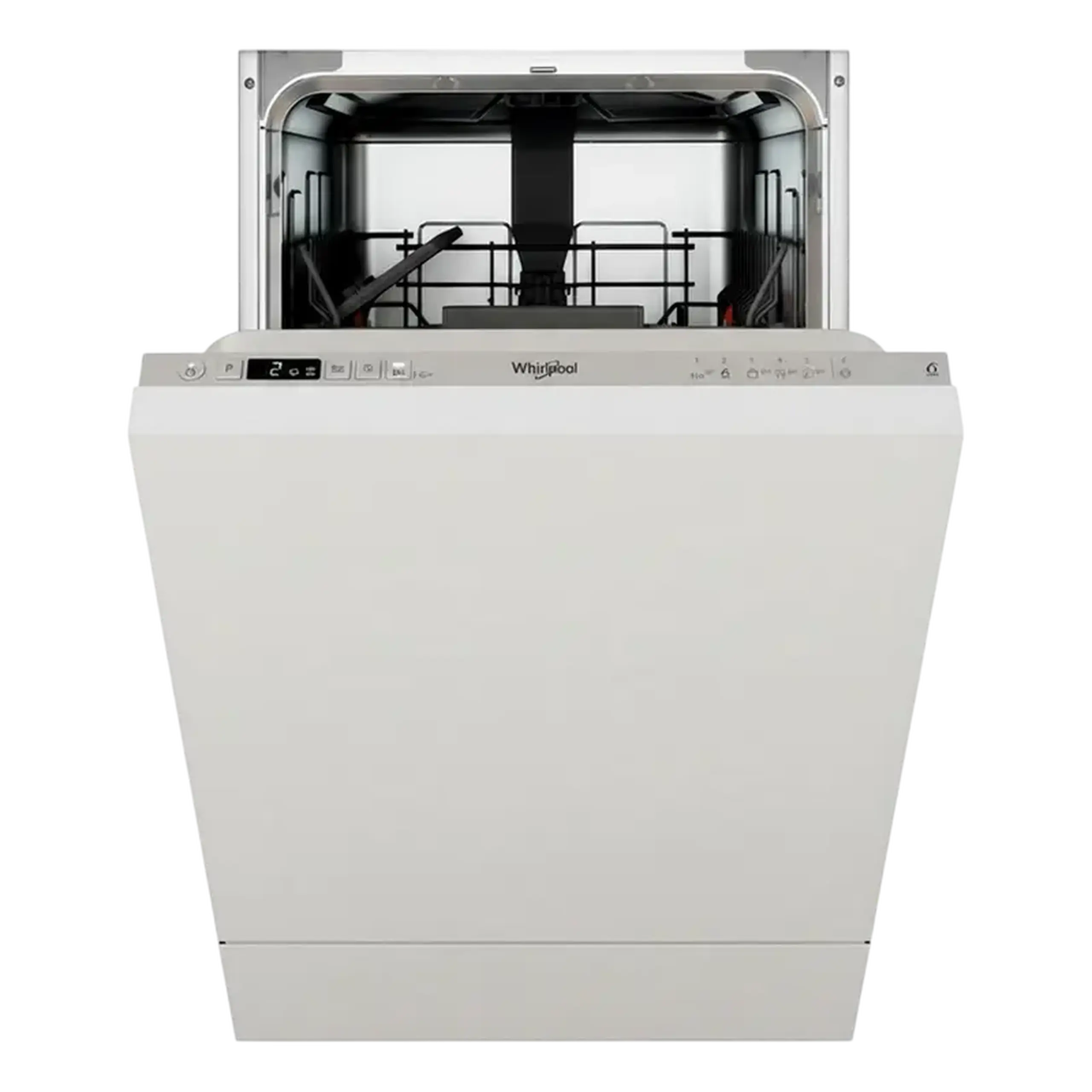 Mașină de spălat vase Whirlpool WSIC 3M27, Argintiu