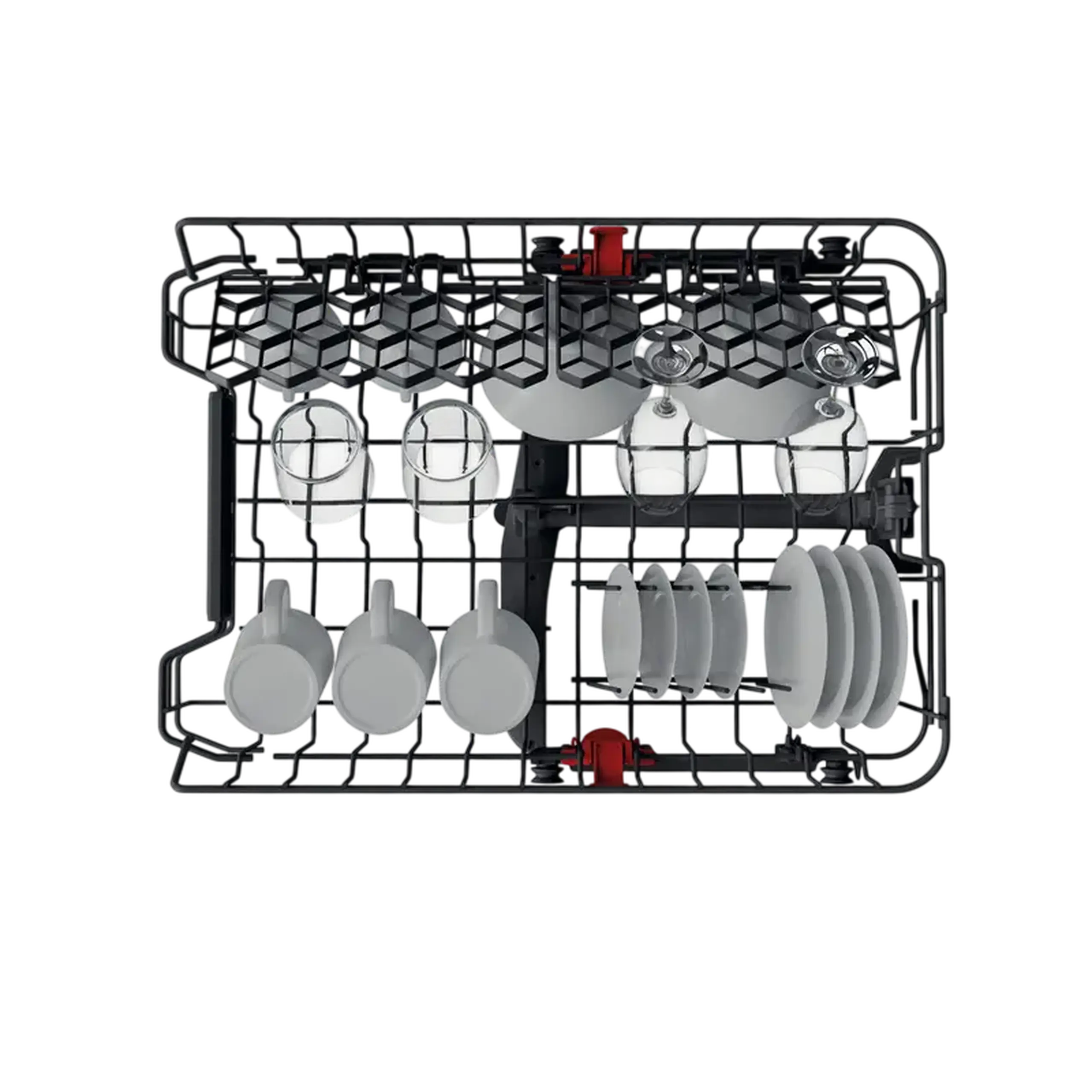 Mașină de spălat vase Whirlpool WSIC 3M27, Argintiu